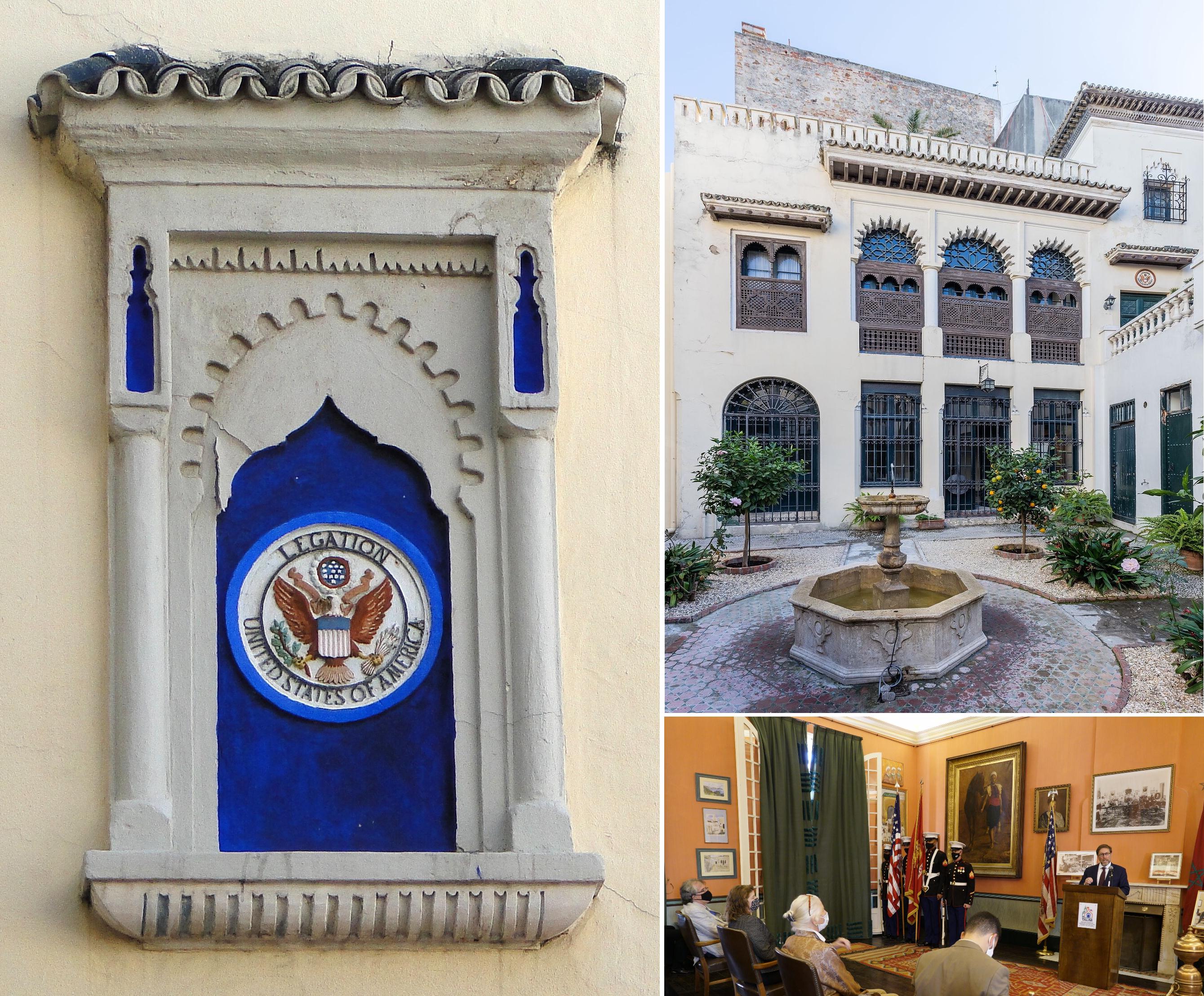 The Tangier American Legation Museum in Tangier, Morocco is the only U