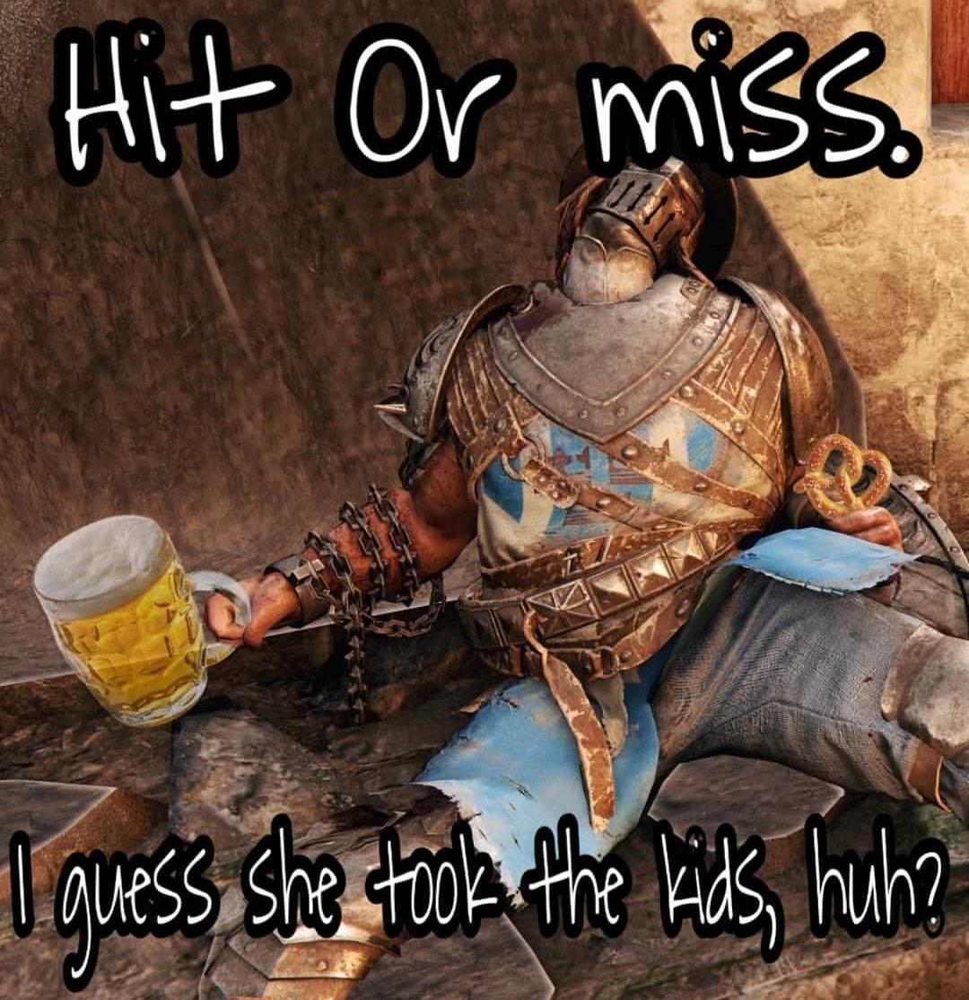 Its a dead meme but... forhonorknights