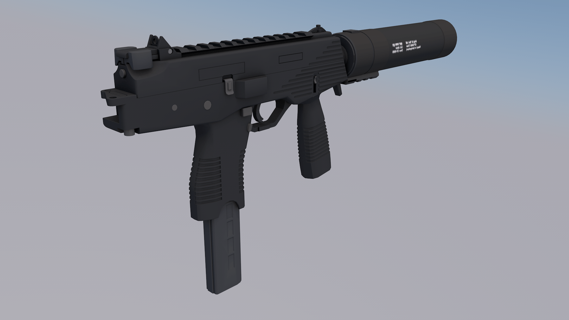 Edited the MP9 model, New weapon for CS 20 Years case? (please I just