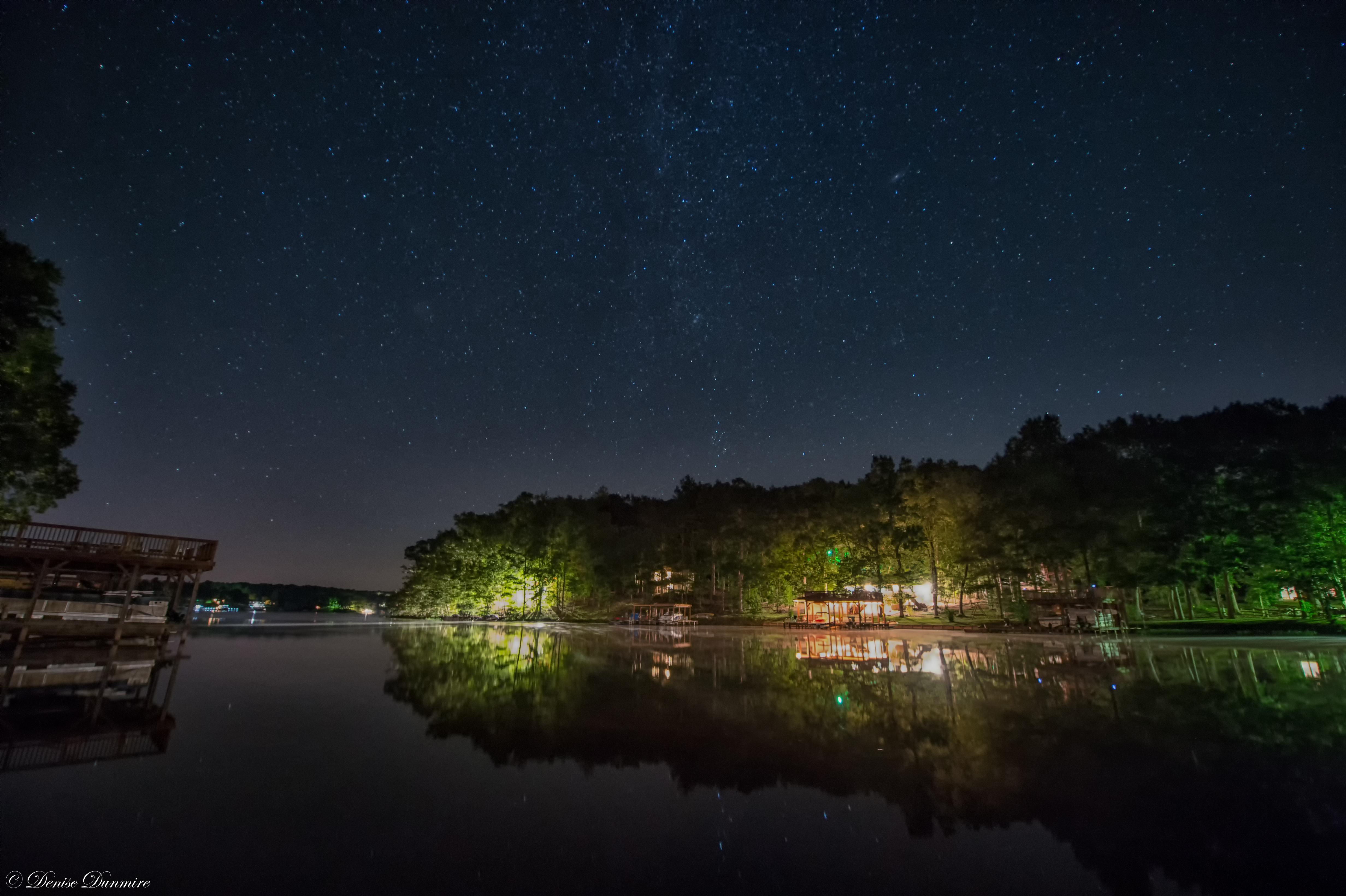 MichaelPocketList Summer Night on the Lake in North Carolina [OC