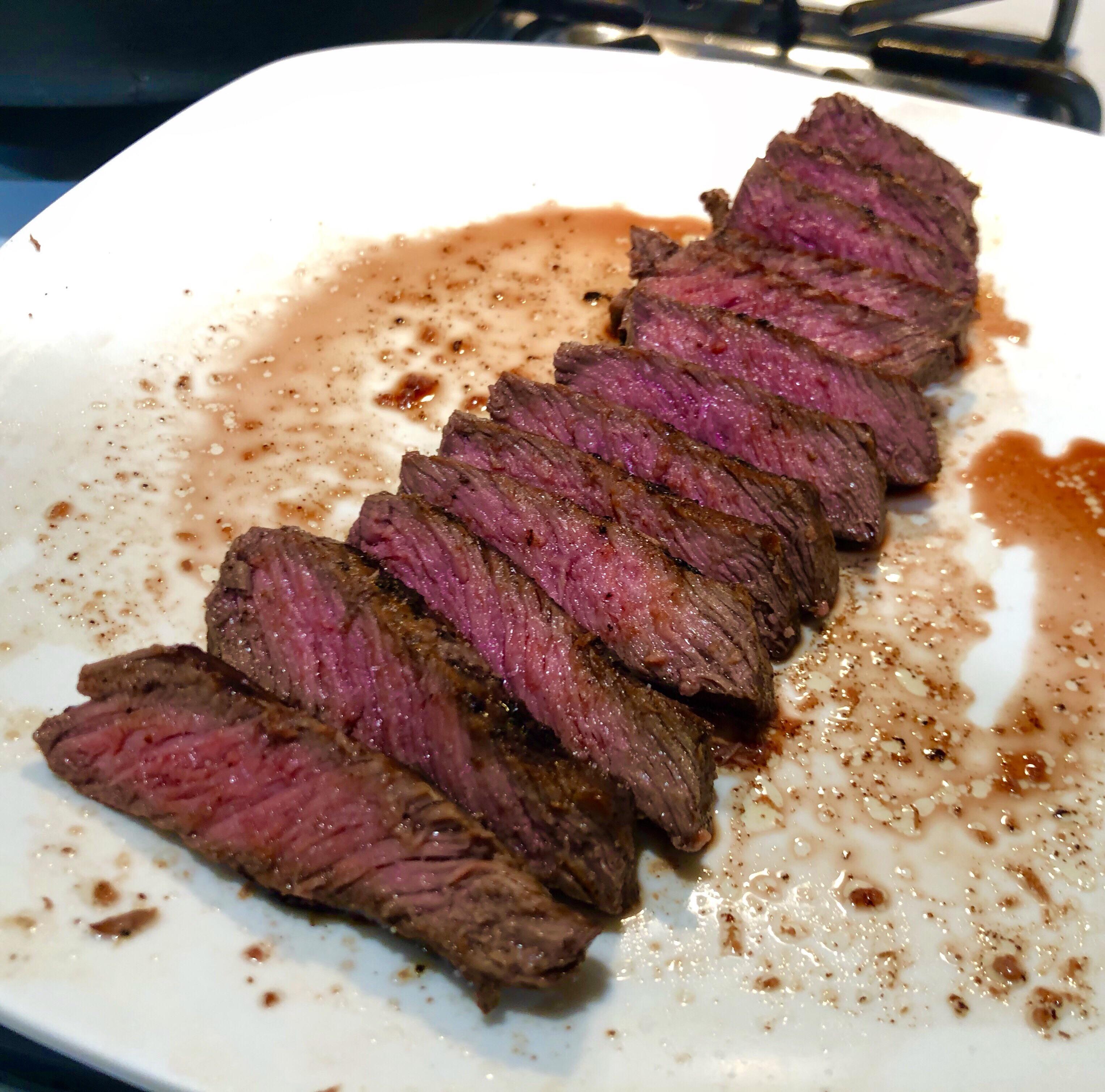 My MediumRare Sirloin This Evening meat