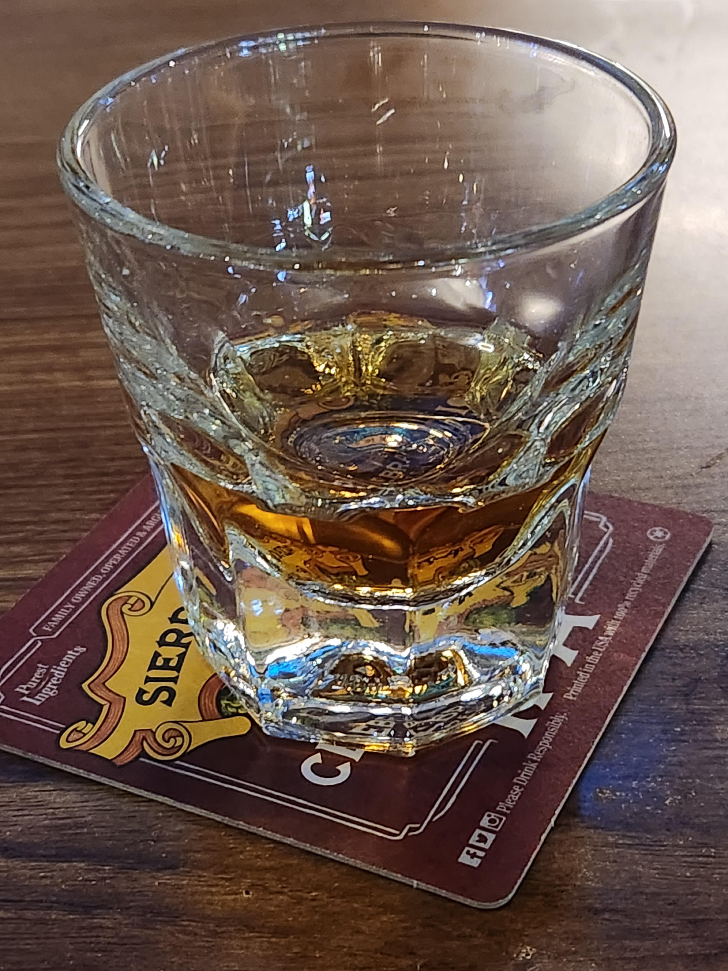 Trying Rye whiskey for the first time with Bulleit Rye and it's very