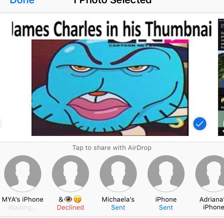 I sent this to people that had their airdrop on memes