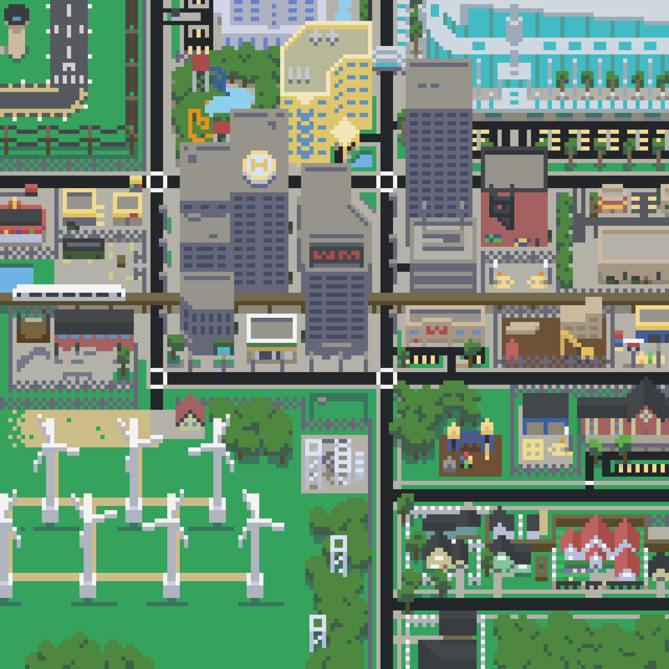 Small city map minecraft hitmaio