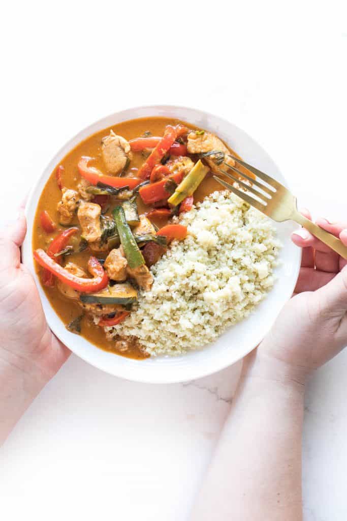 Paleo + Whole30 Coconut Chicken Thai Curry [recipe] r/Paleo