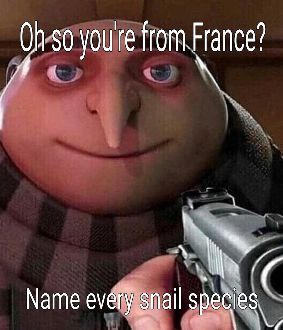 Baguette avec snails r/memes