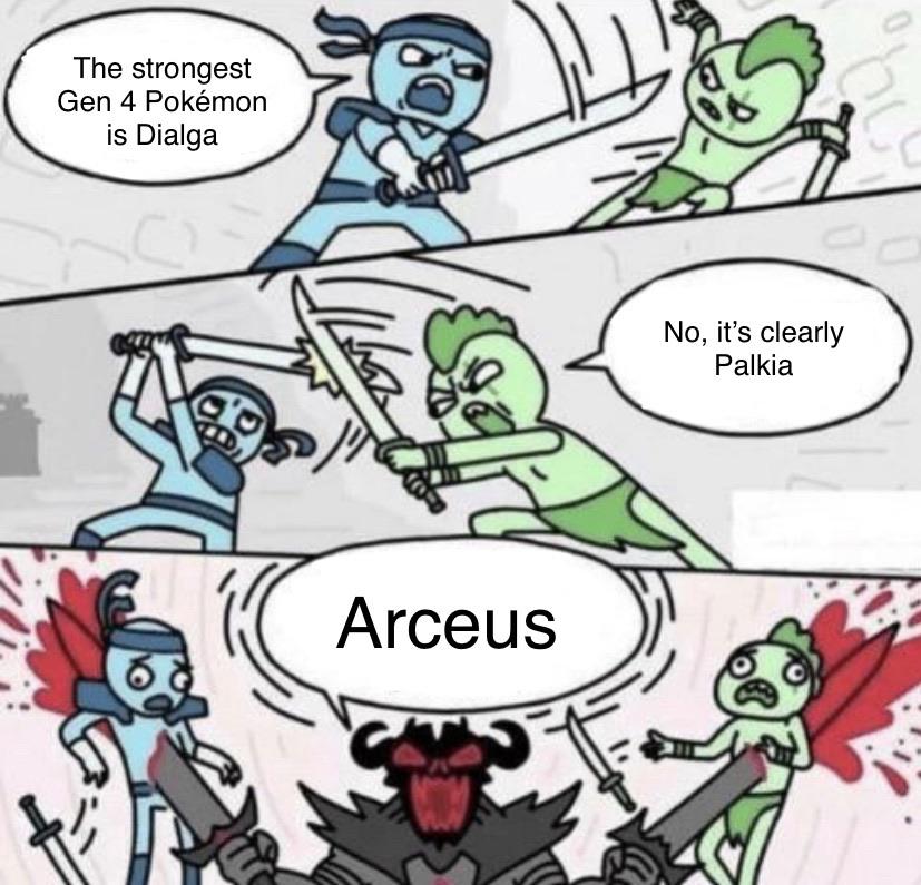 (OC) Being stronger than God is hard sometimes pokemon