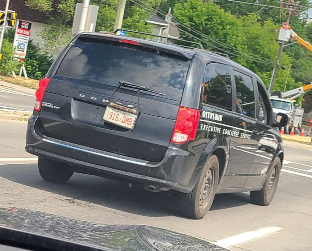 Otto's BMW Executive Service, sponsored by your local Dodge used car