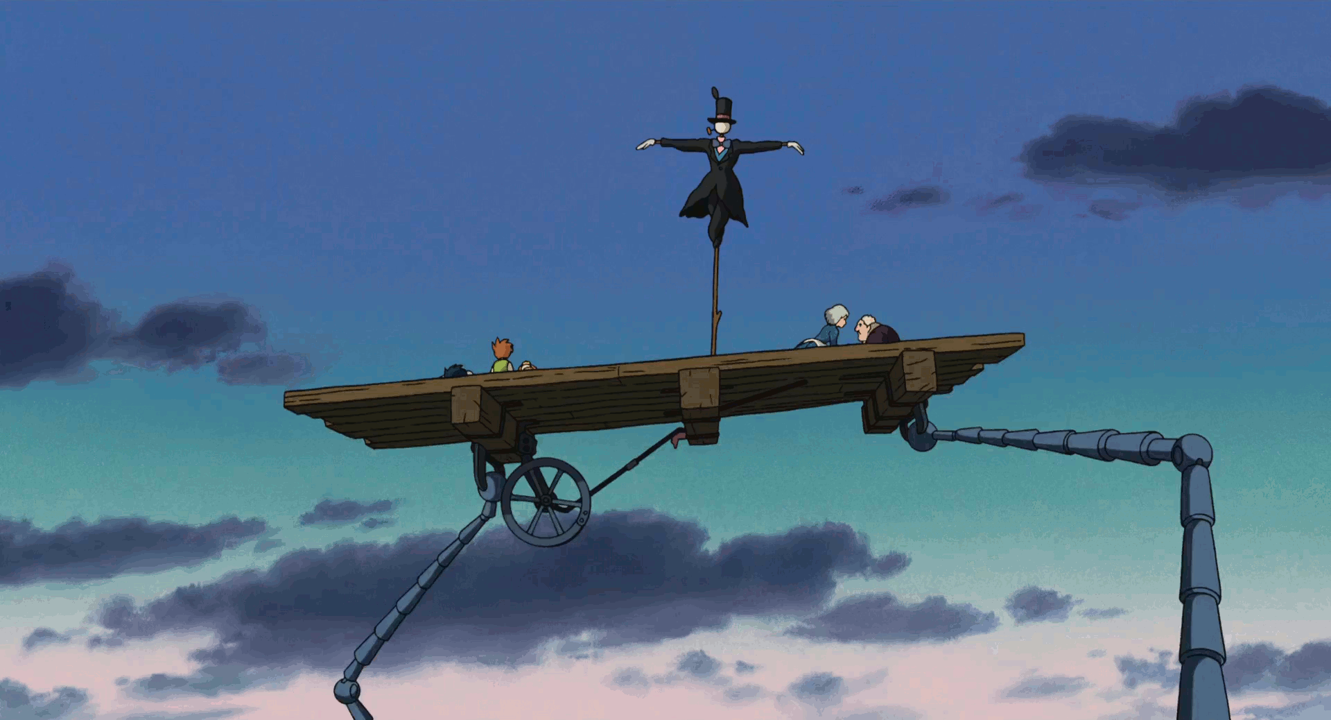 The Best of the Gif "Mr. Turnip Howl's Moving Castle (2004)"