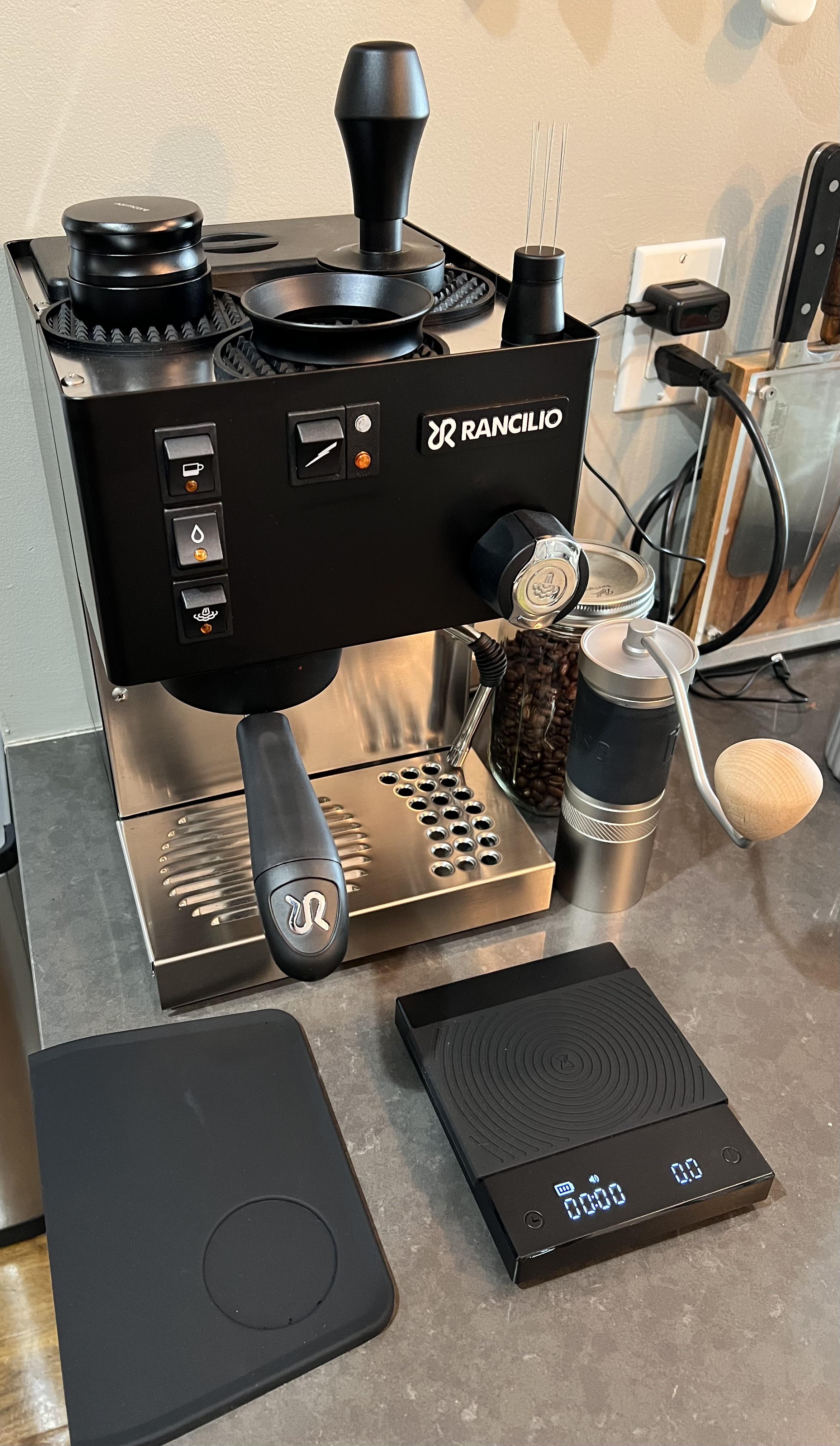 Rate my set up! Rancilio Silvia V6, Rancilio triple shot bottomless