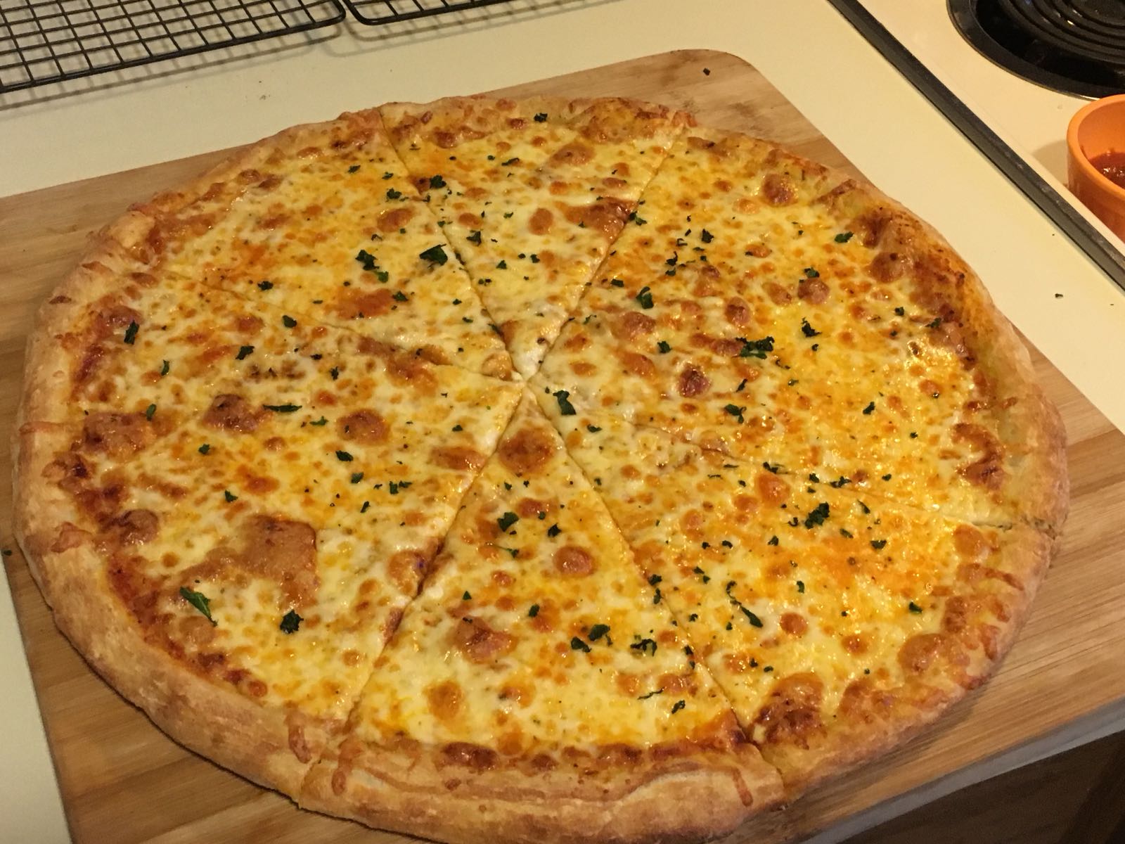 Tasty 16 inch NY style cheese r/Pizza