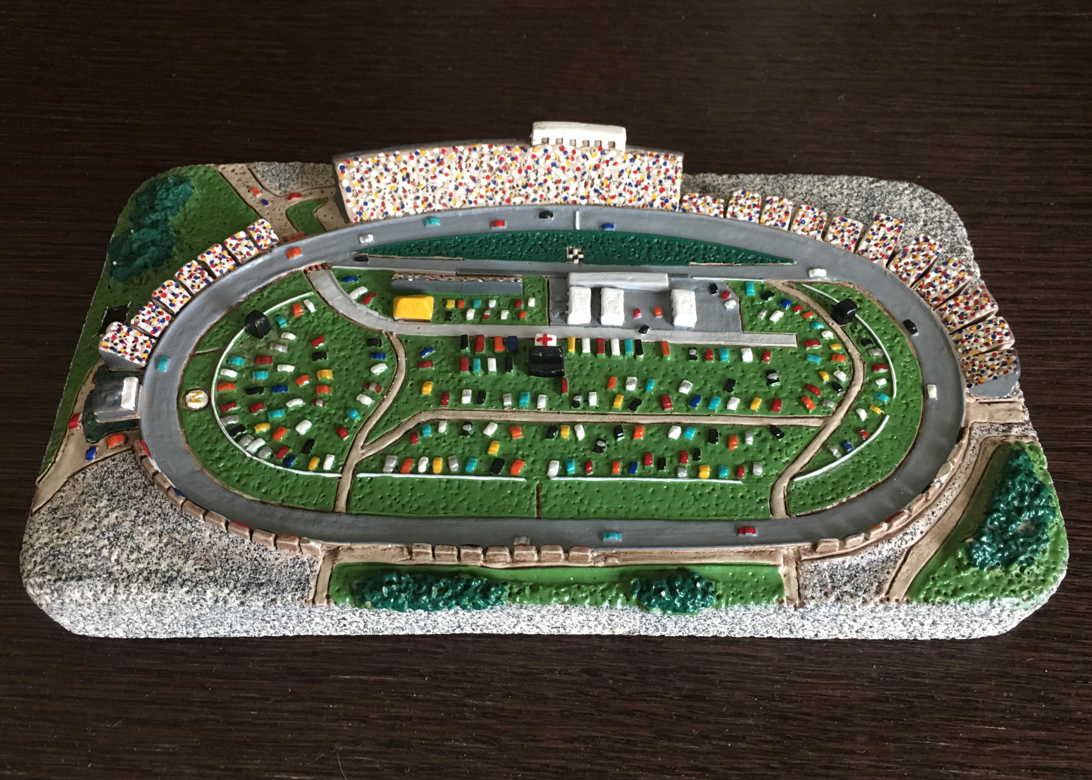 Just got this track replica of my home track Michigan, who else has