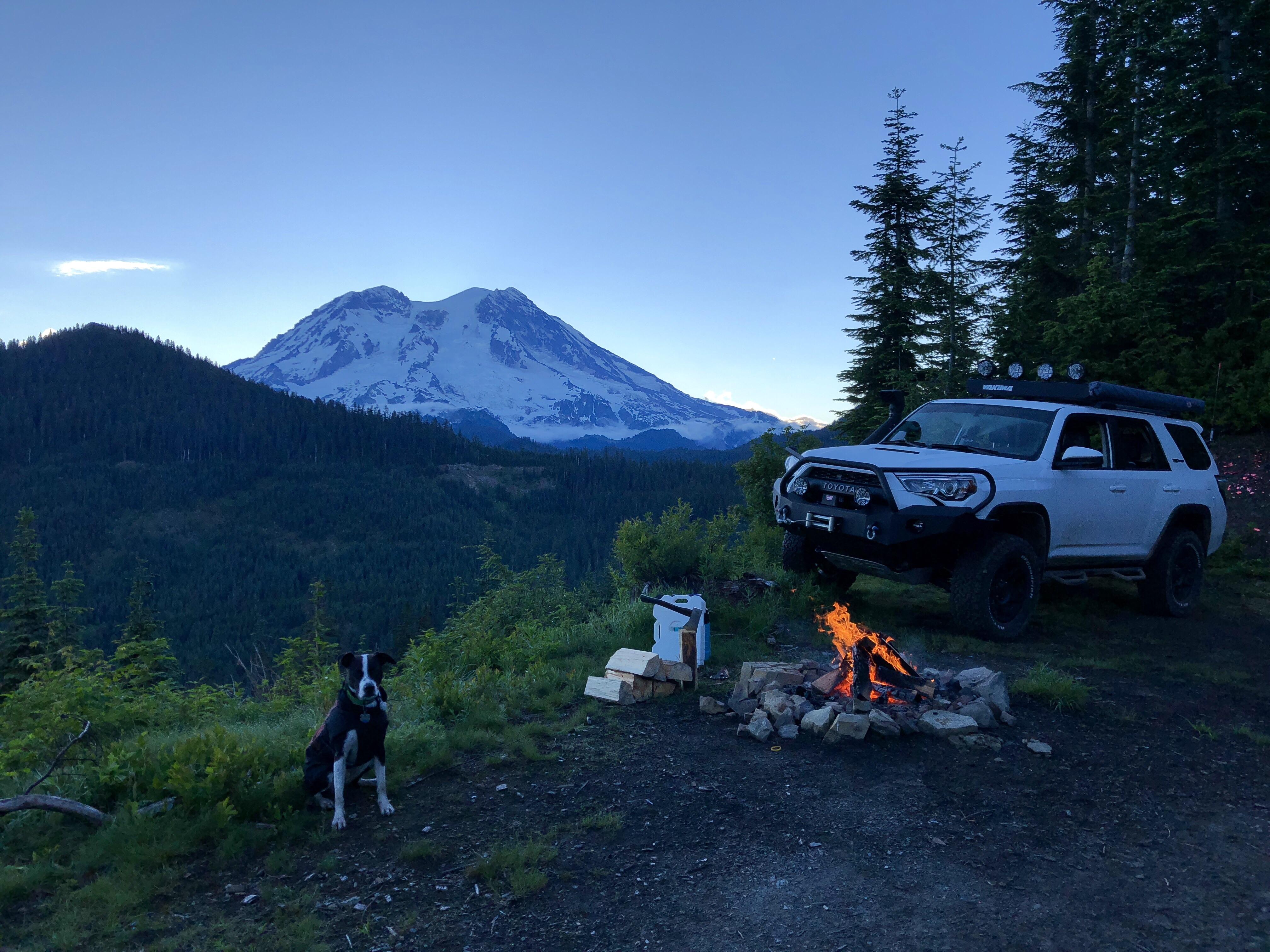 Was told this belongs here! So here it be. Camping in the foothills of