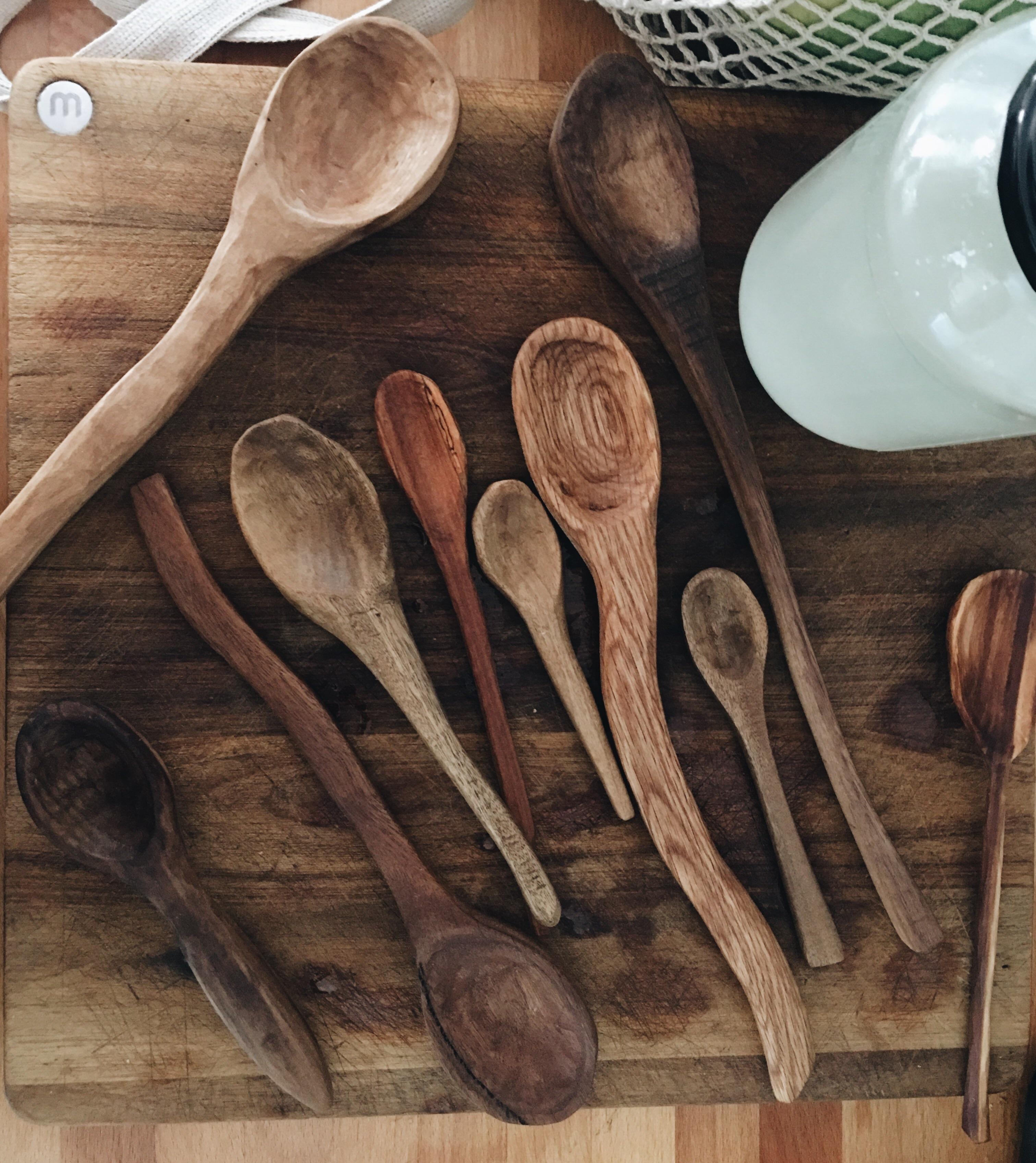 Spoons from today. r/woodworking