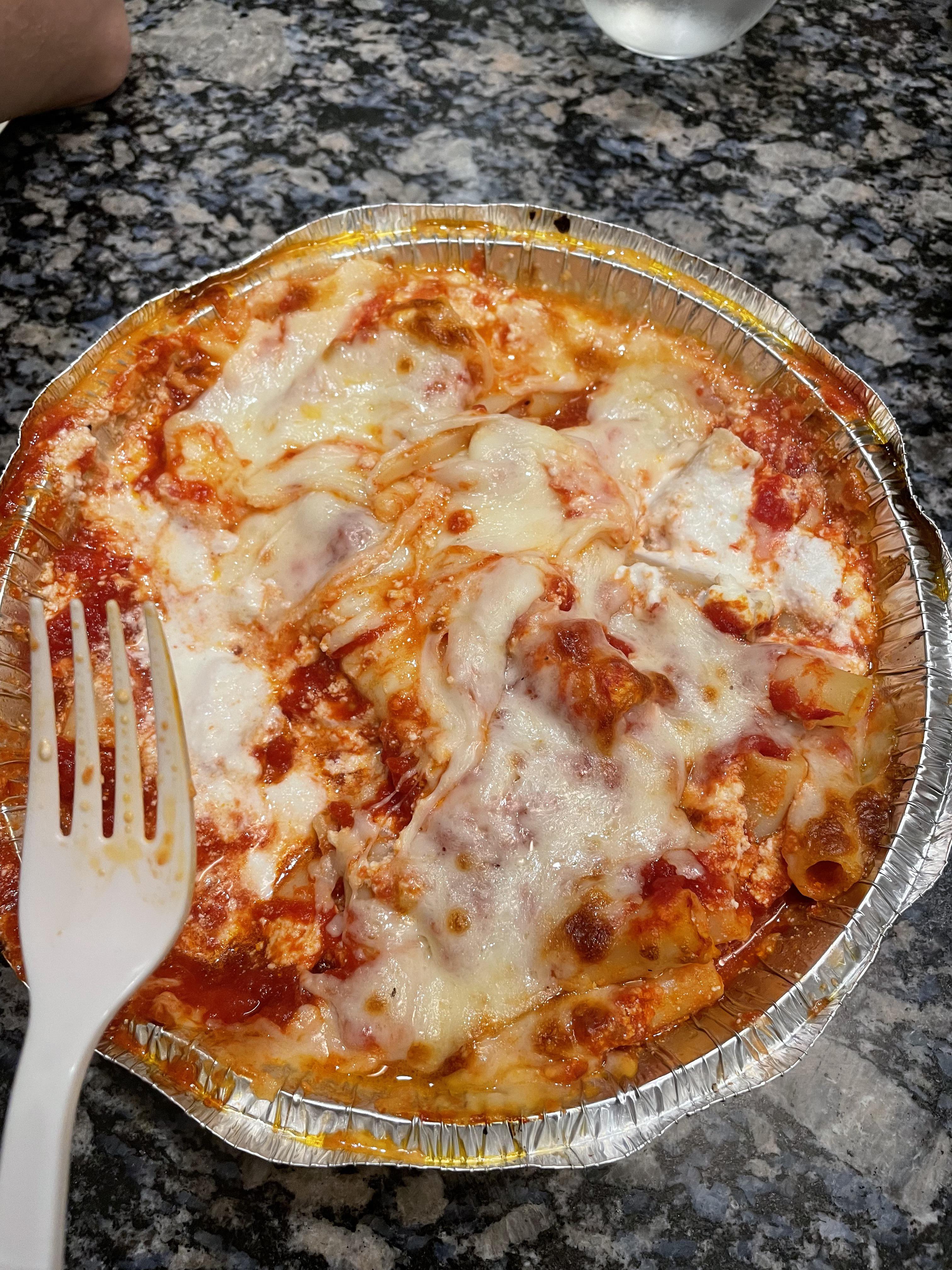How many calories would you think is in this baked ziti dish? r/CICO