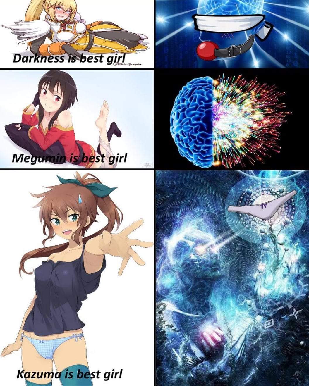 Kazuma best girl Animemes
