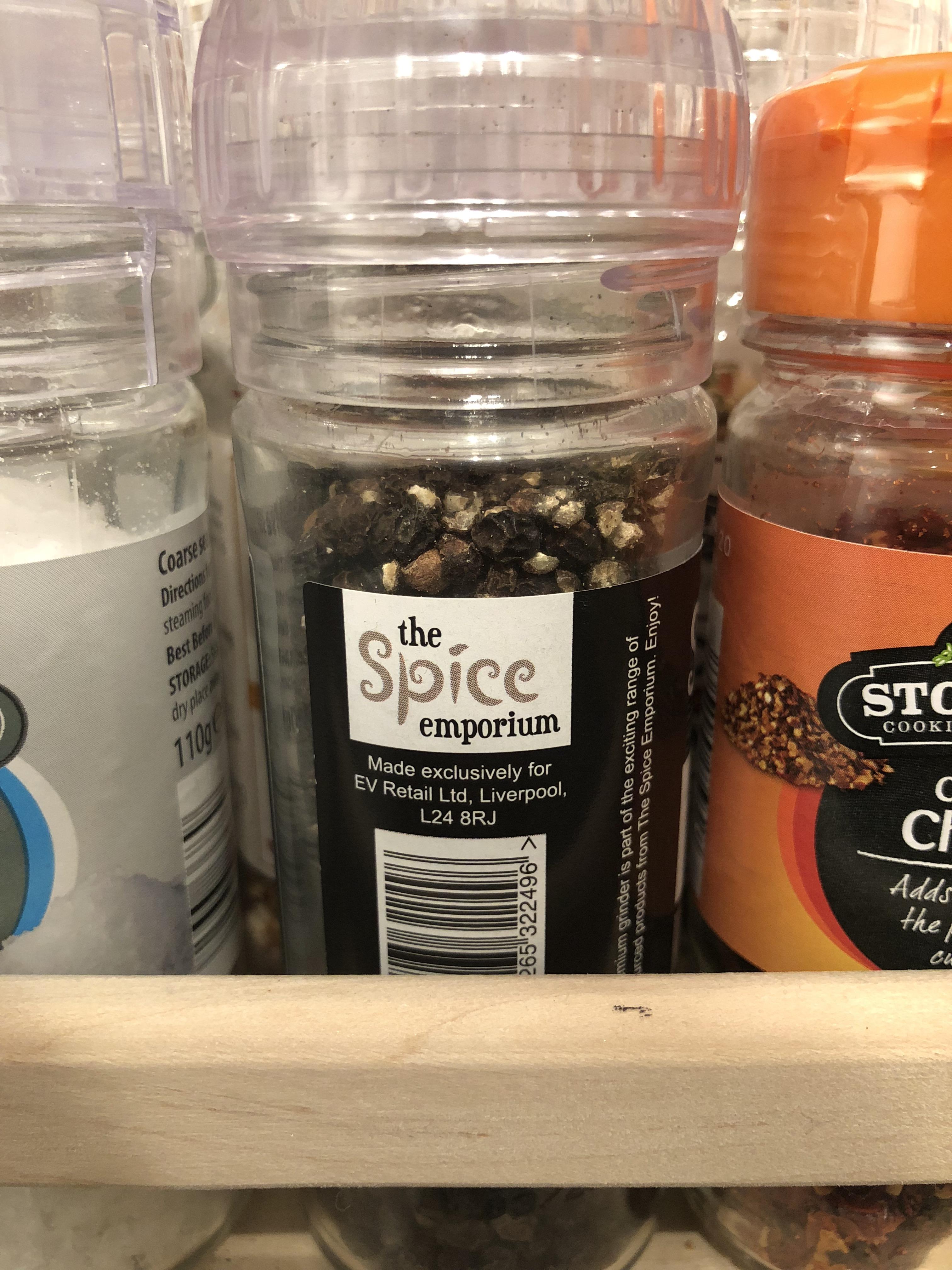 Noticed something familiar on the back of my peppercorn grinder r