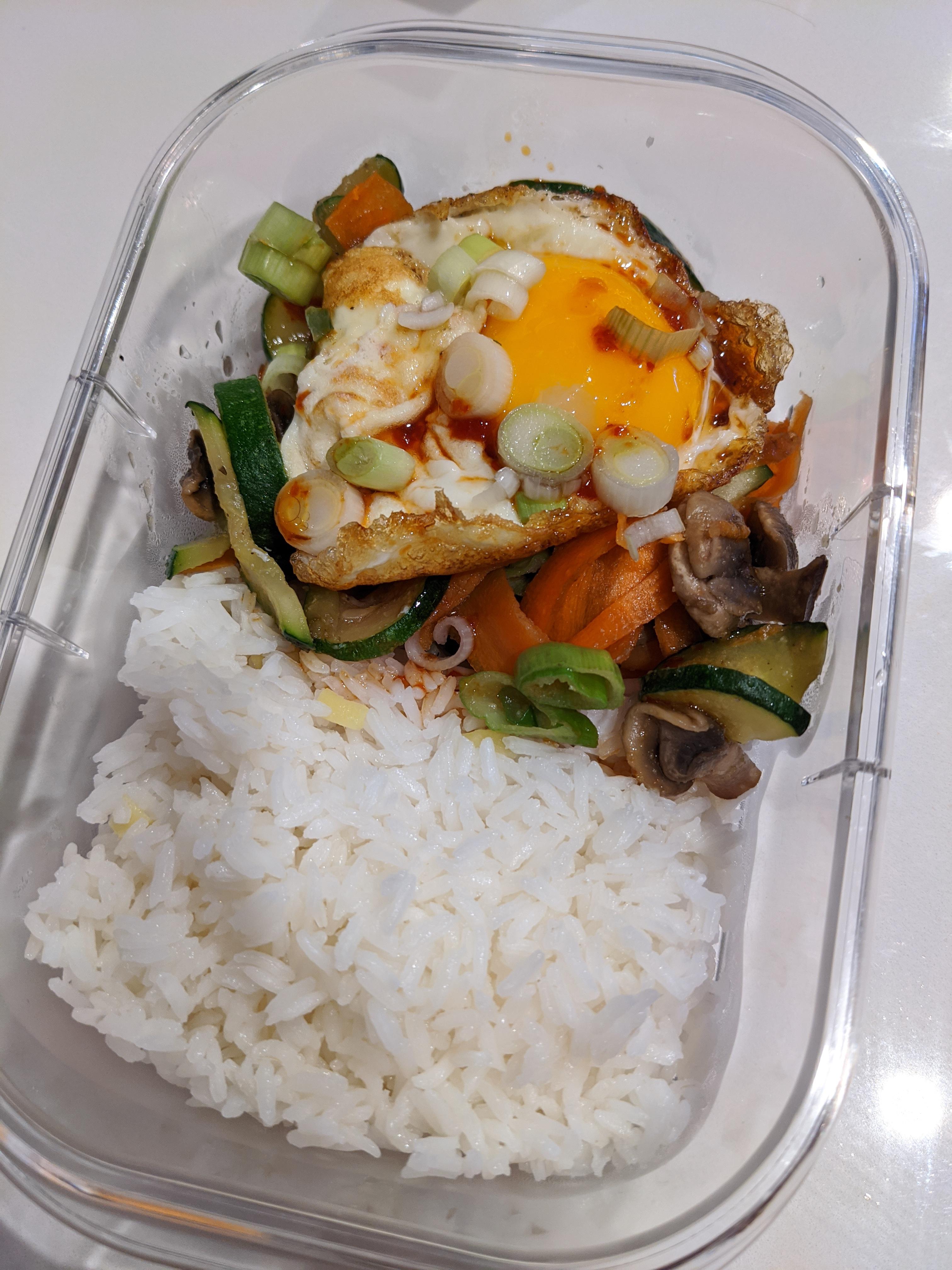 Veggie Bibimbap Rice Bowl (calorie smart) r/hellofresh