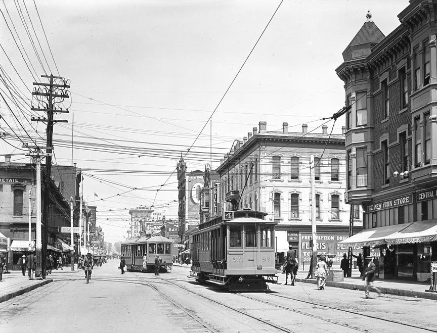 Fifth Ave & Market St in 1912 r/sandiego