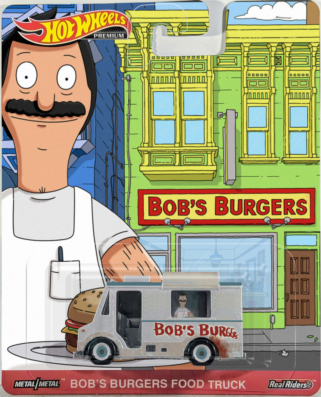 Bob's Burgers food truck Hotwheels mockup in r/BobsBurgers