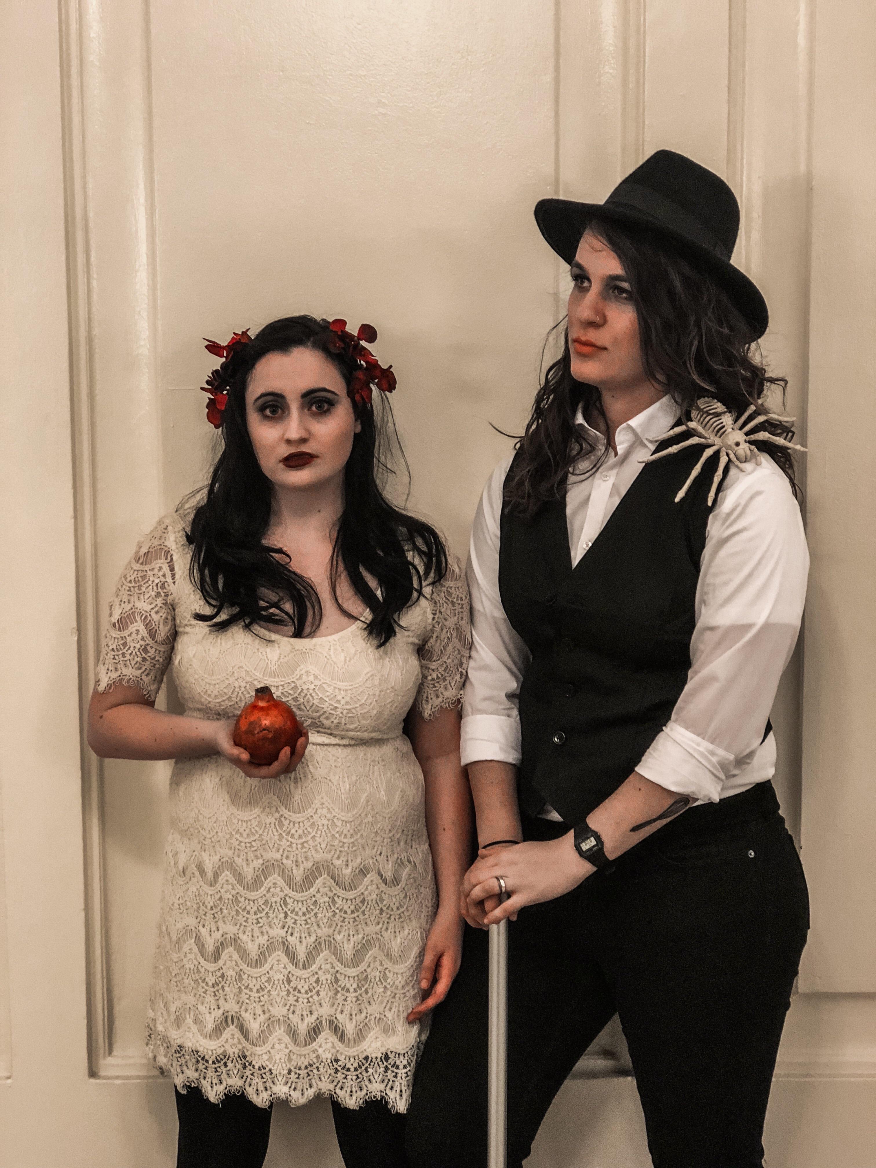 Let’s see those queer couple costumes! We were Hades and Persephone r
