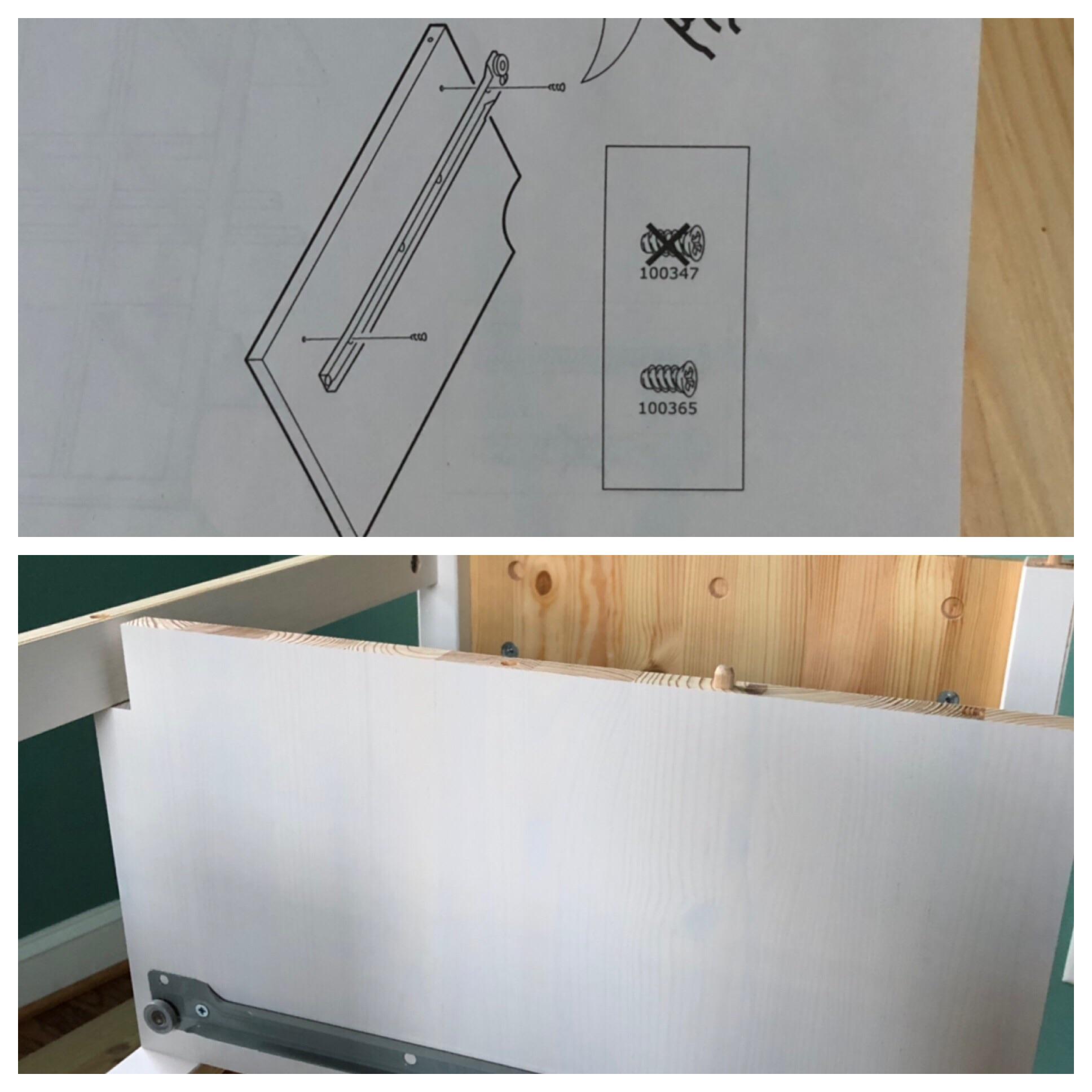 Hemnes 8 Drawer Dresser piece doesn’t look the same as pictured. This