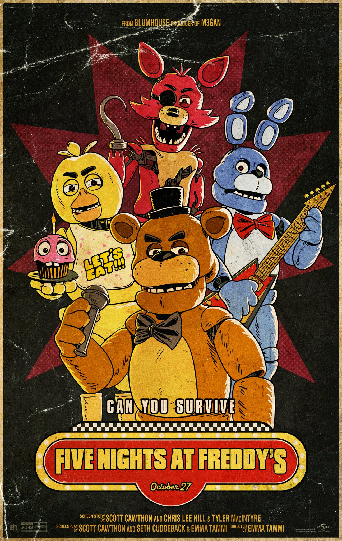 New Poster for 'Five Nights at Freddy's' r/movies