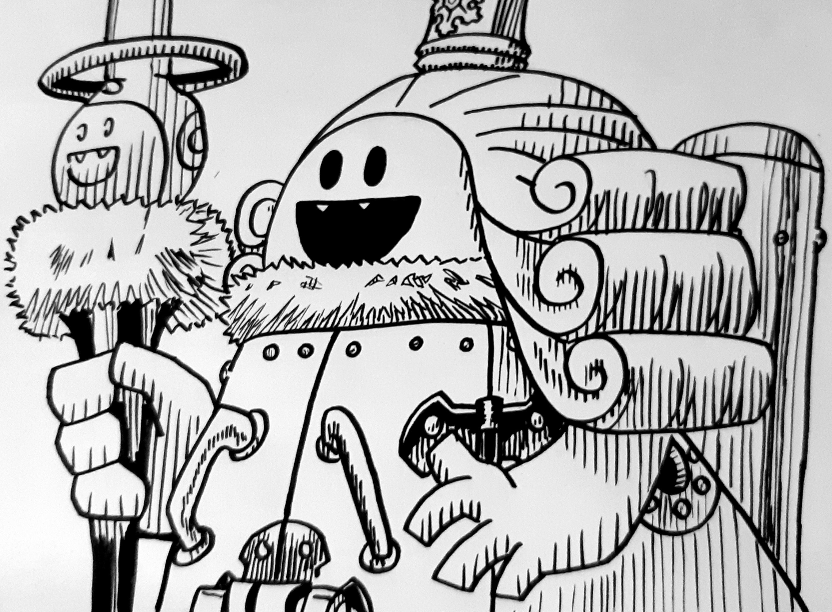 drawing megaten characters until persona 6 is announced (day 70 king