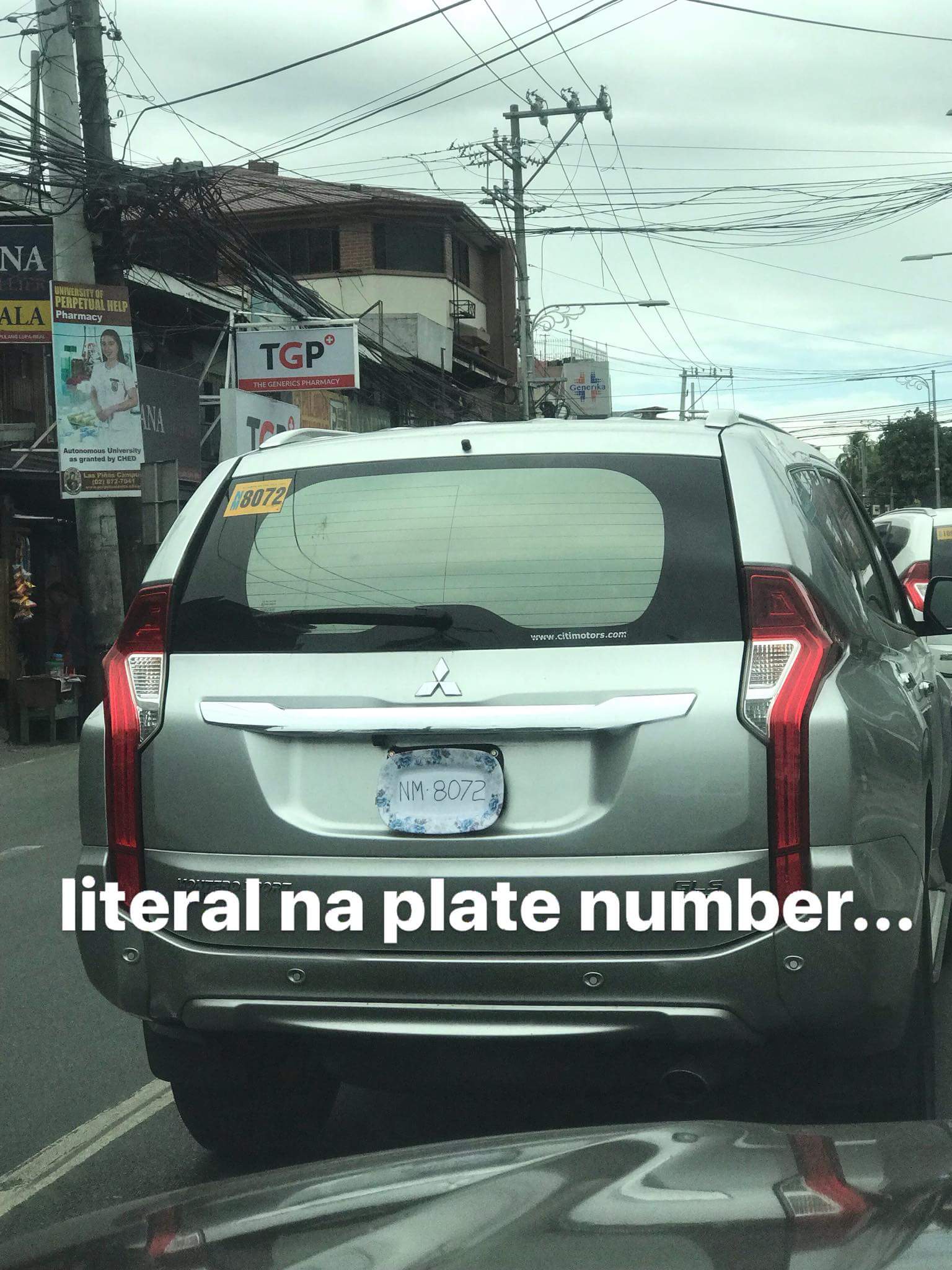 Plate number ba? r/Philippines