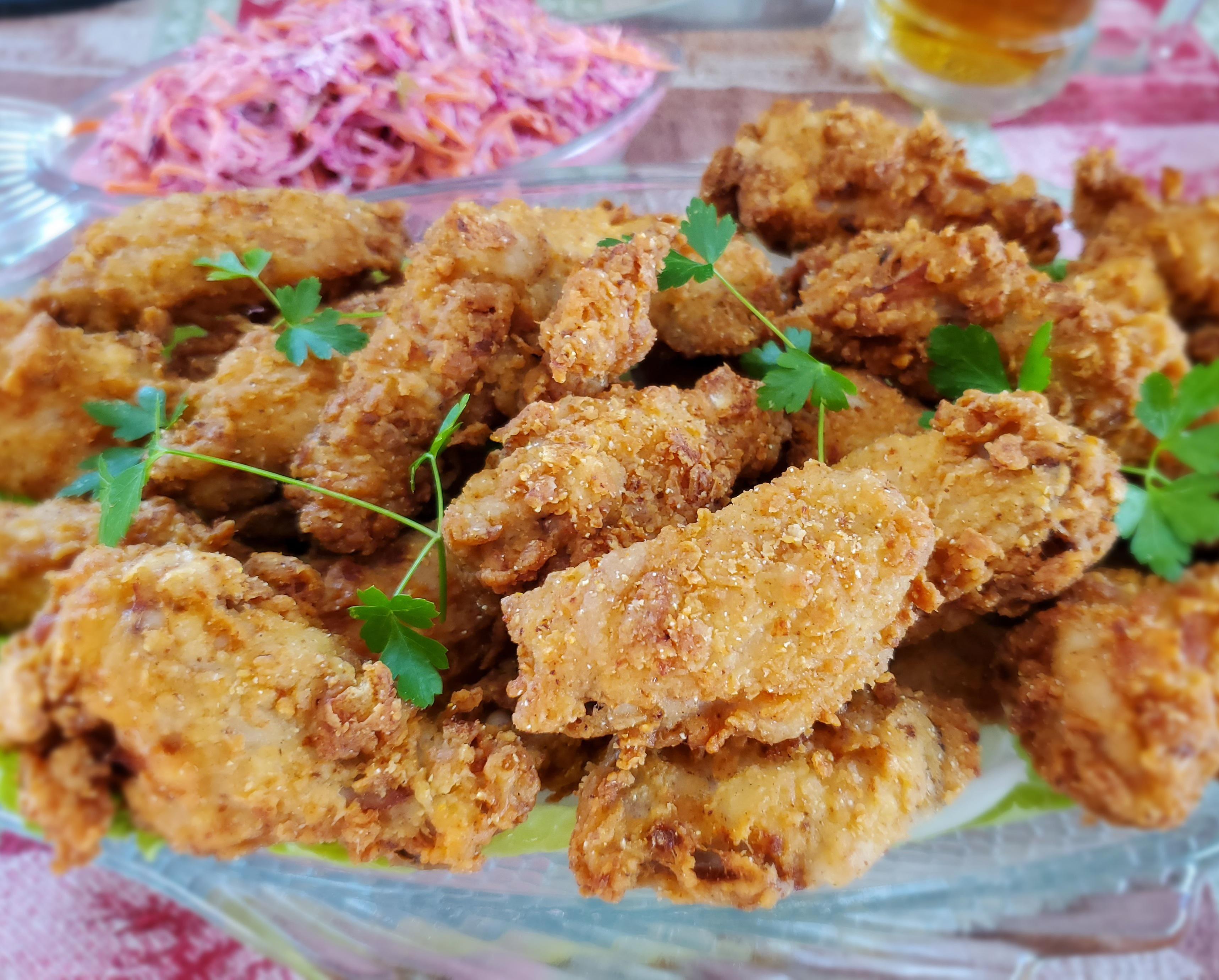 Happy National Fried Chicken Day. Made Snoop Dogg's chipencrusted
