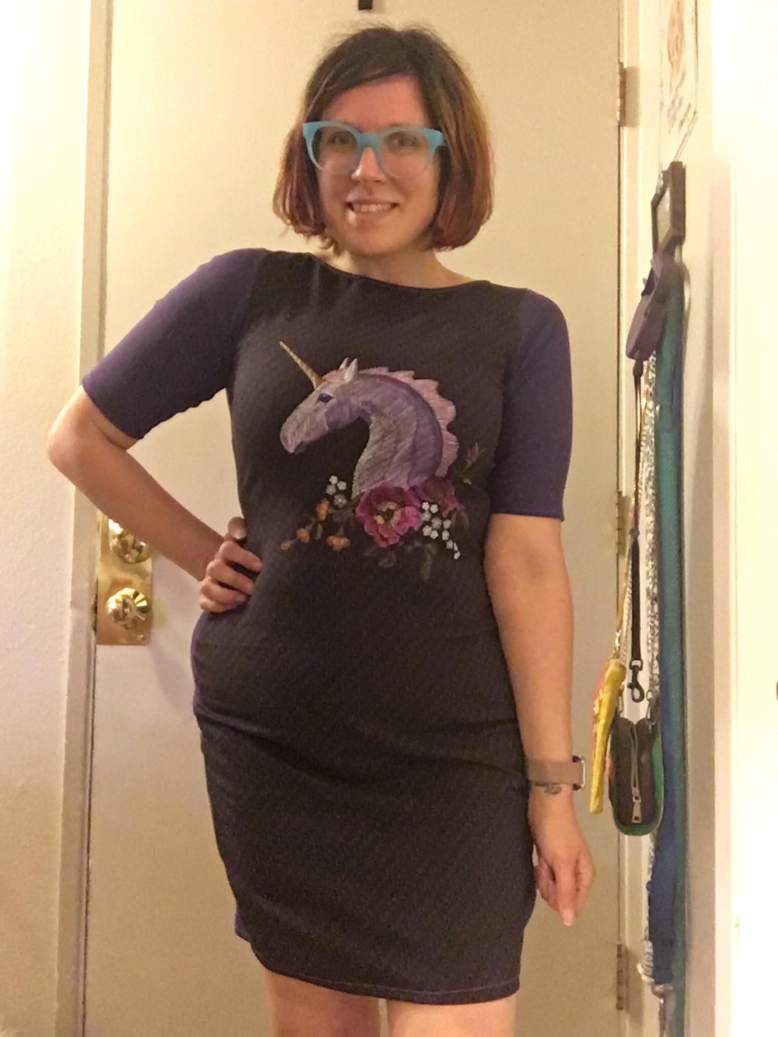 I like to think I would make my younger self proud. I sew my own