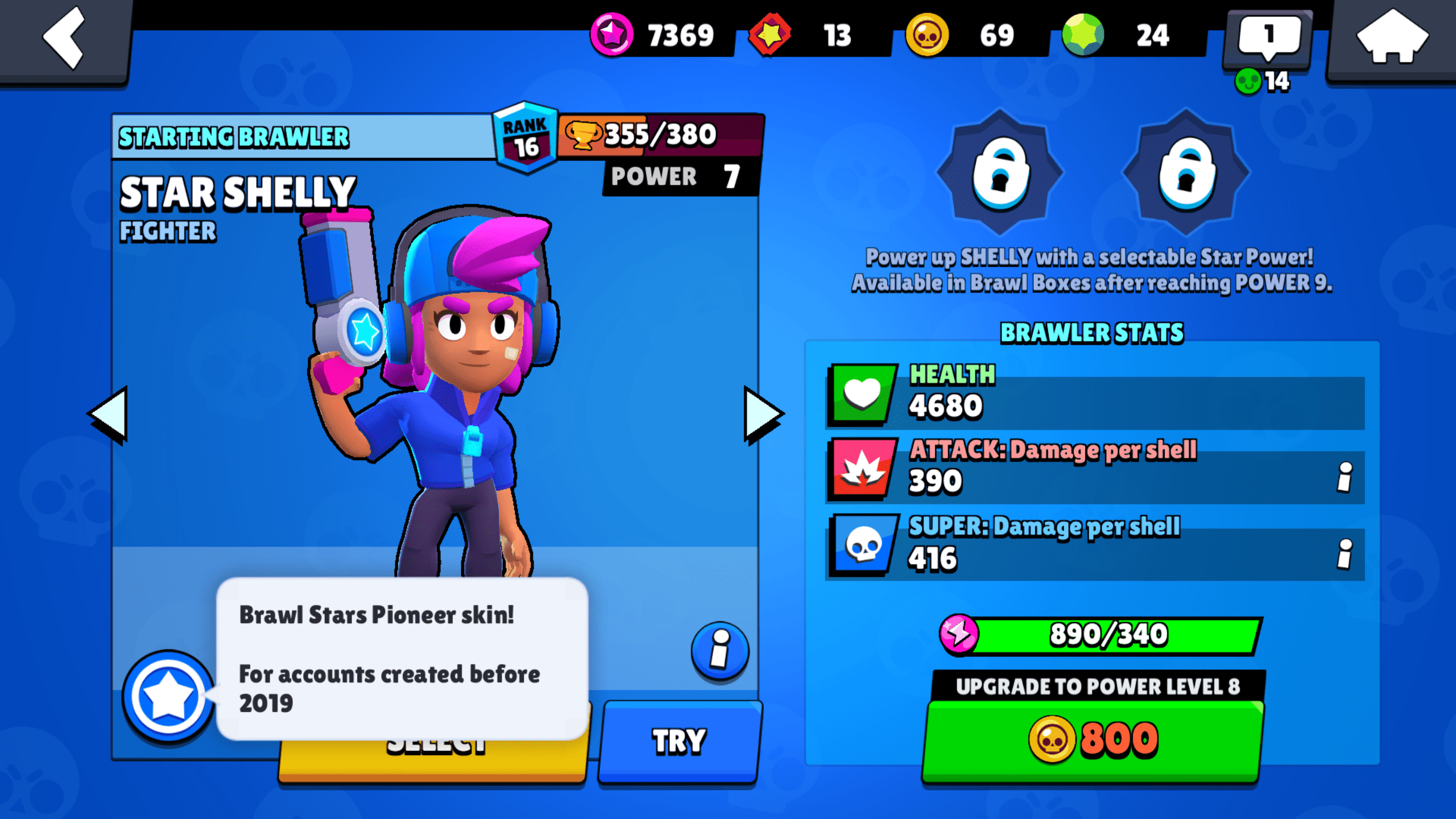 One day, Star Shelly will a OG skin. r/Brawlstars