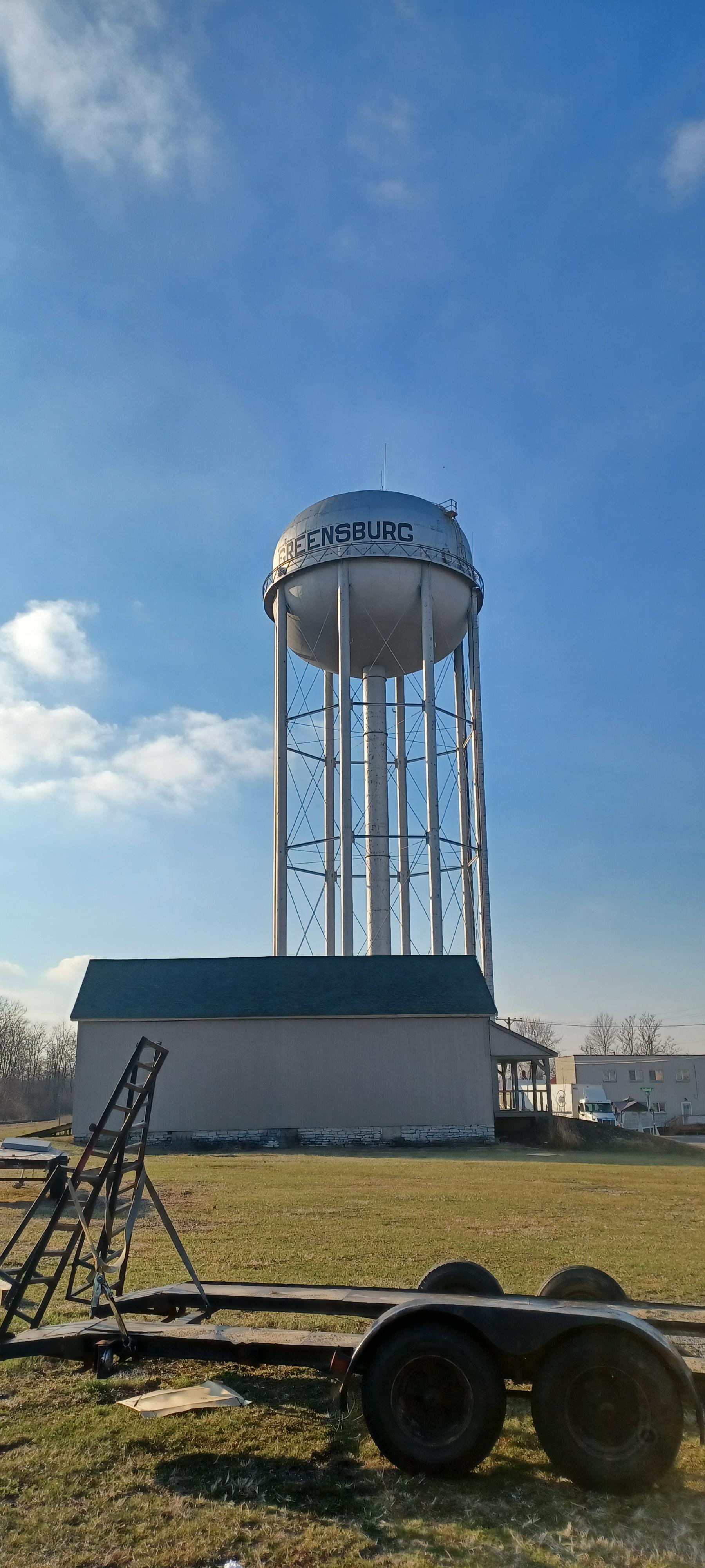 Greensburg water tower pics