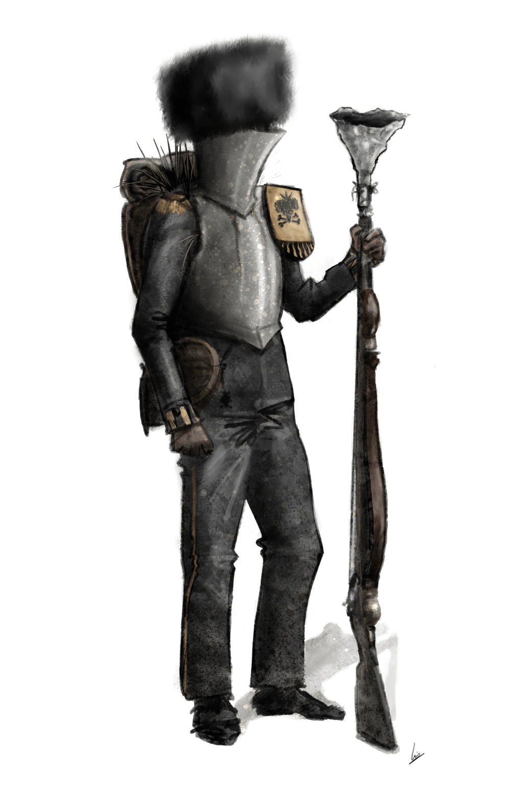 Proof of concept artwork "Von Horehound's Hessians" r/Turnip28