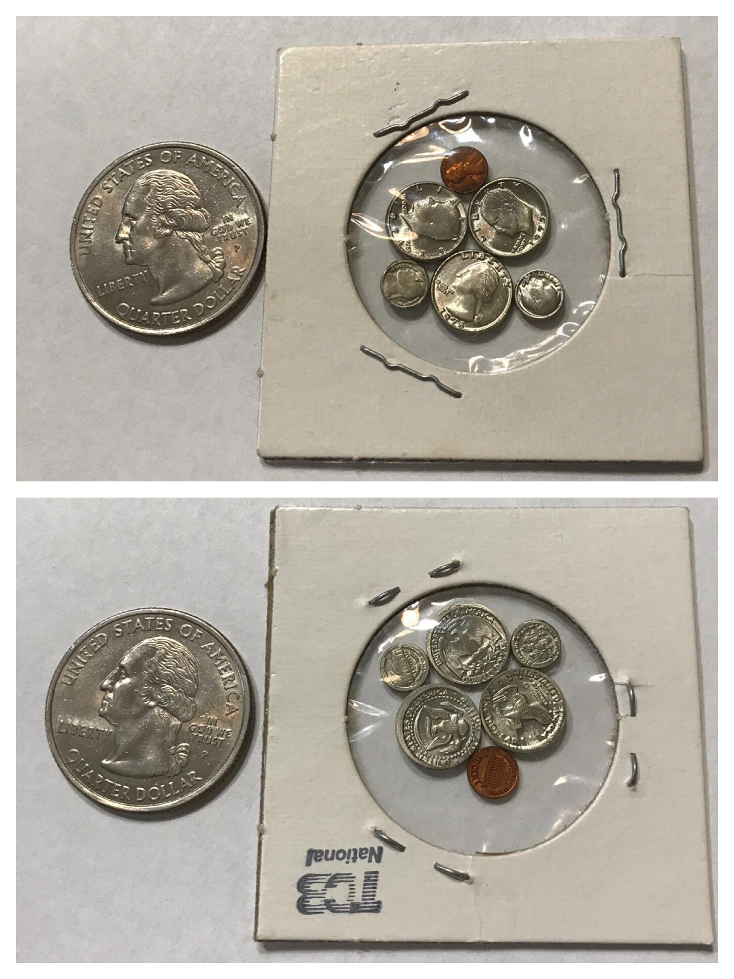 Just found these mini coins at my InLaws with some keepsakes from my husband’s high school