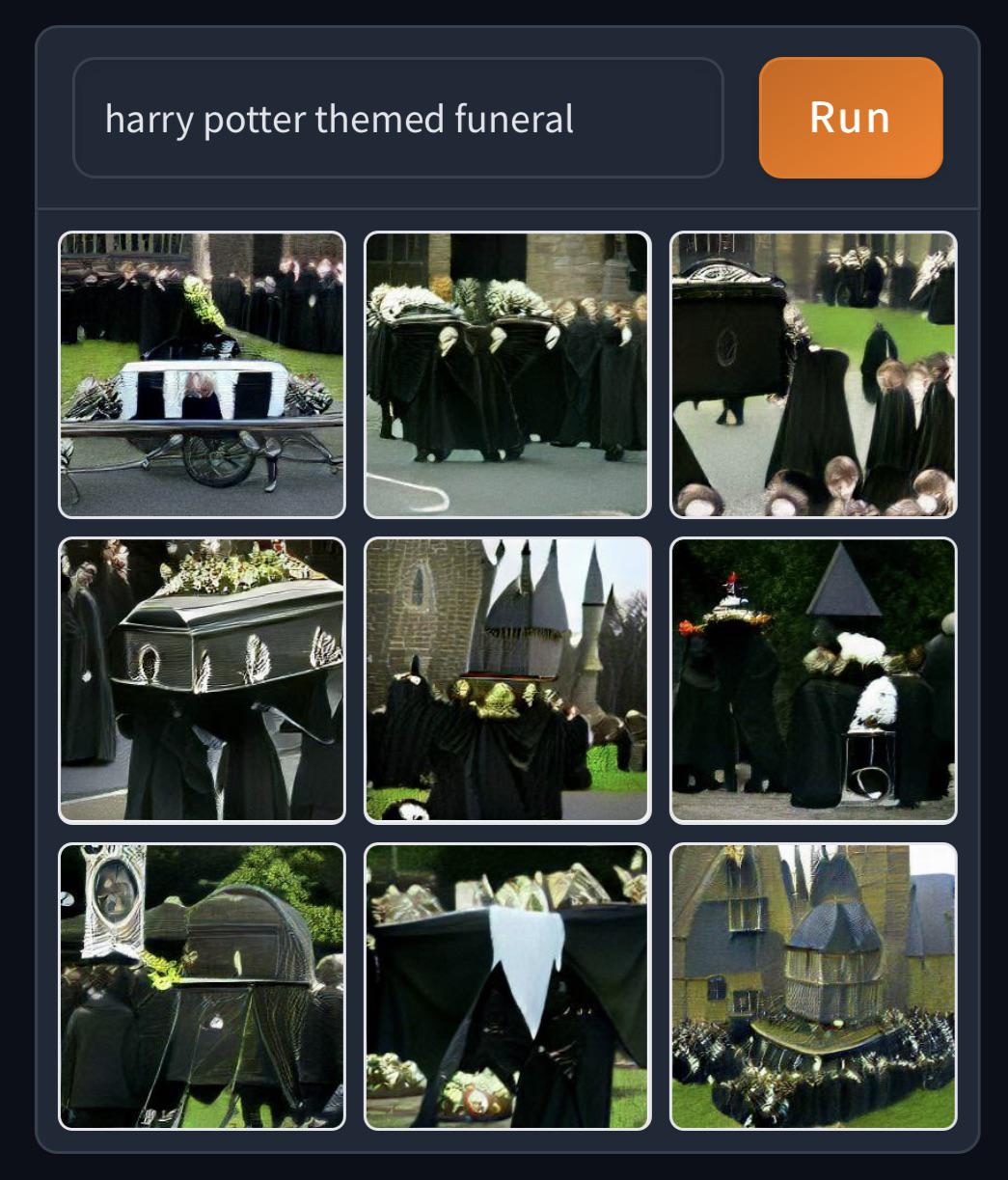 Harry Potter themed funeral r/weirddalle