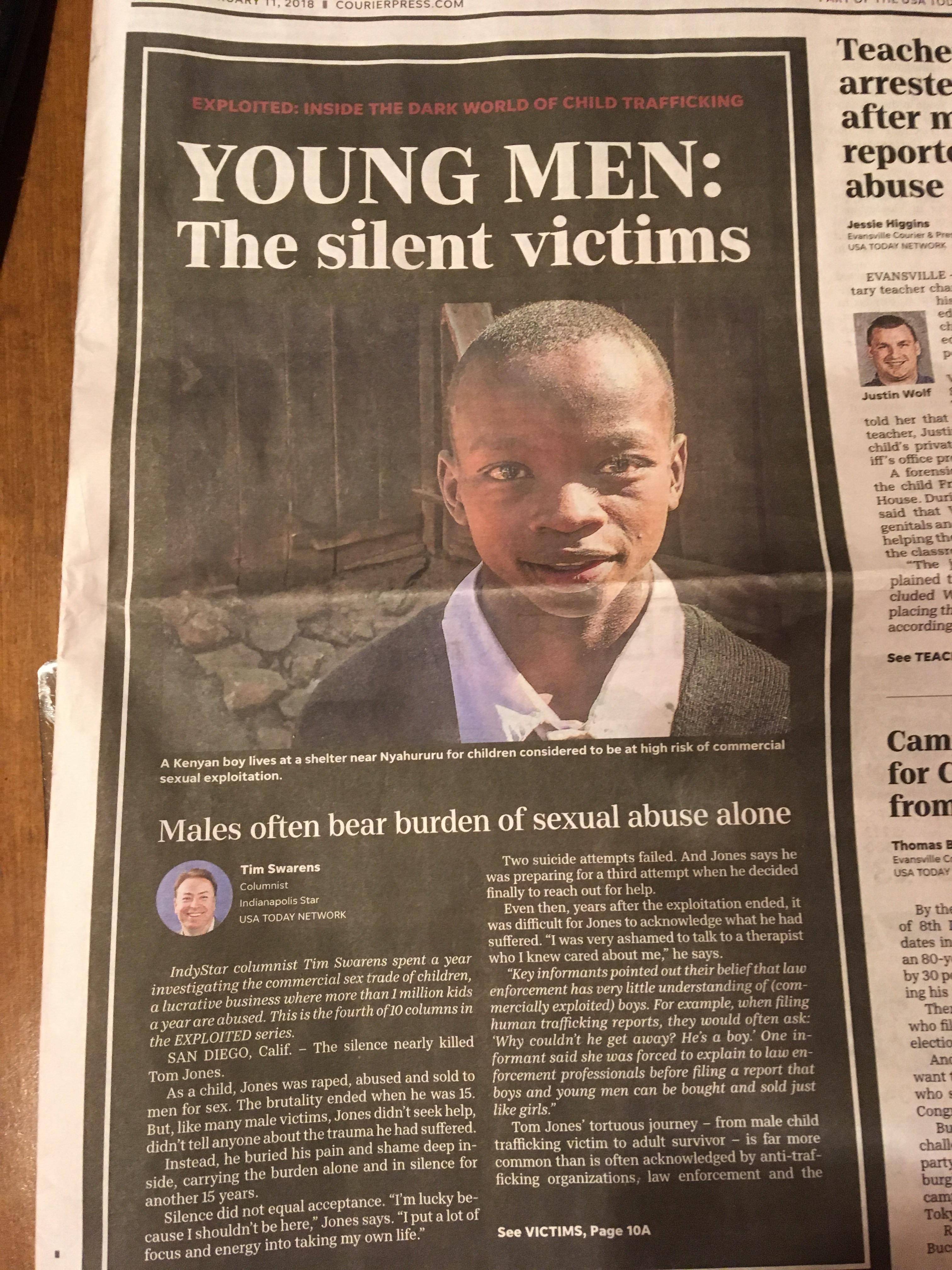 My local newspaper decided to shine some light on our