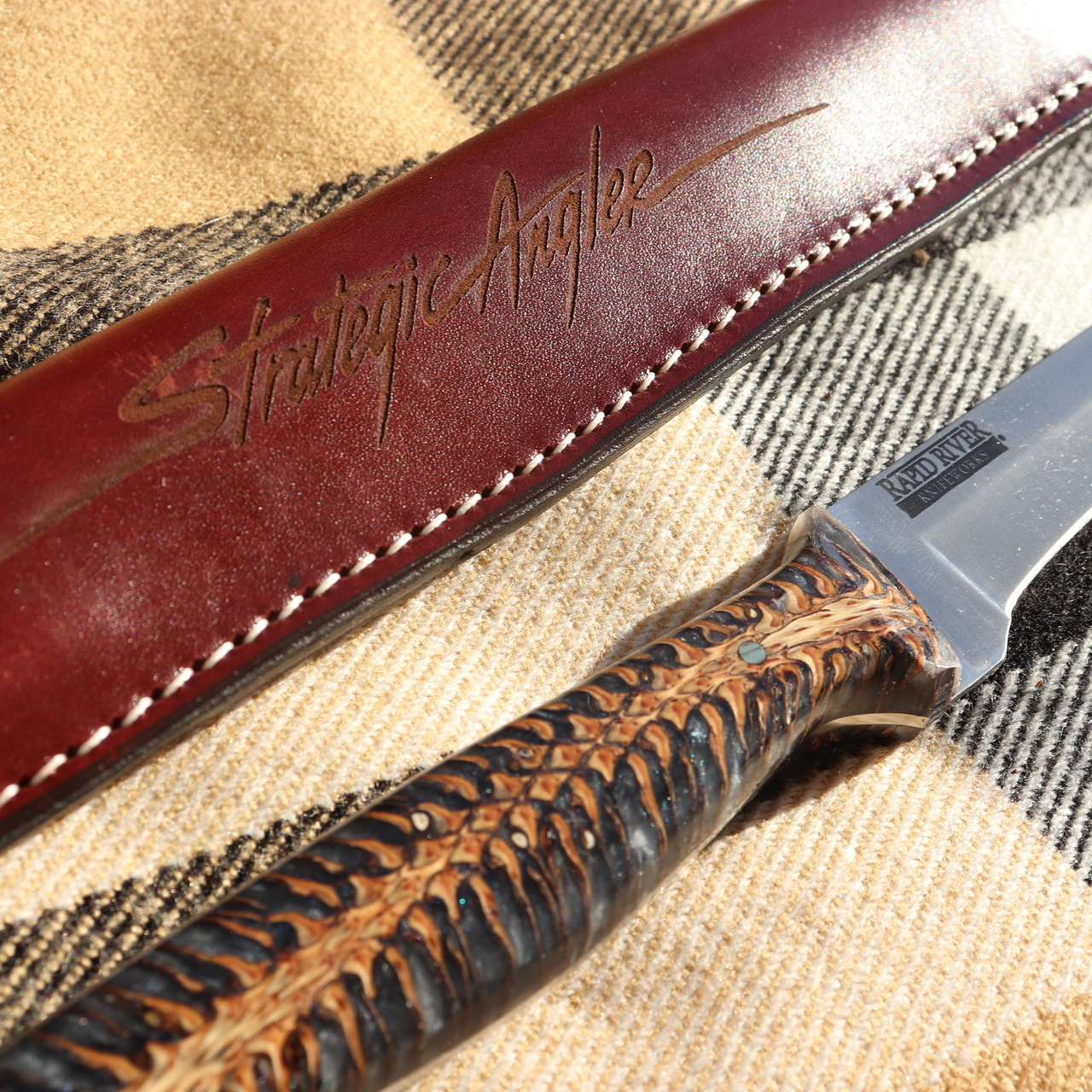 Rapid River Knifeworks and Strategic Angler 12" Fillet Knife r/Knifeporn