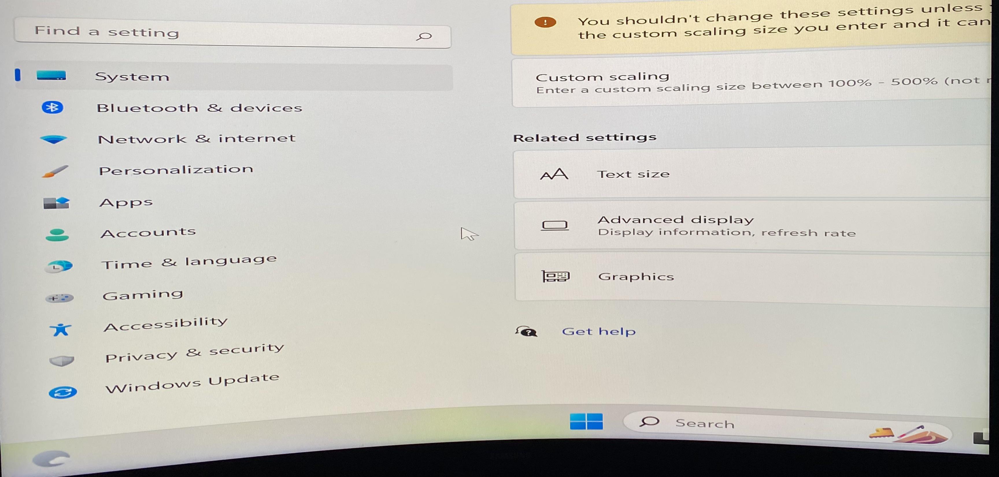 Can’t Unzoom my Screen