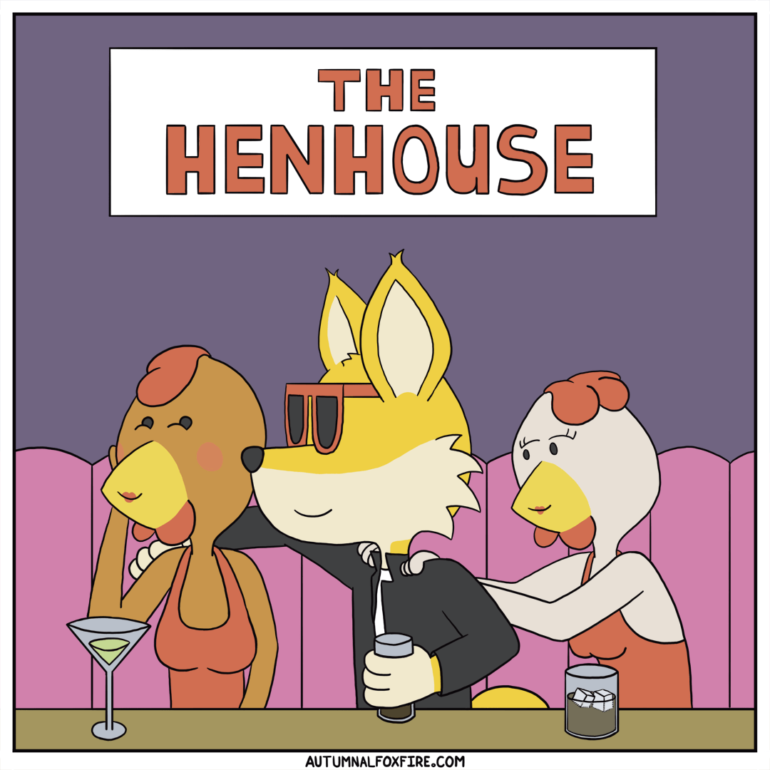 Fox in the Henhouse r/krita