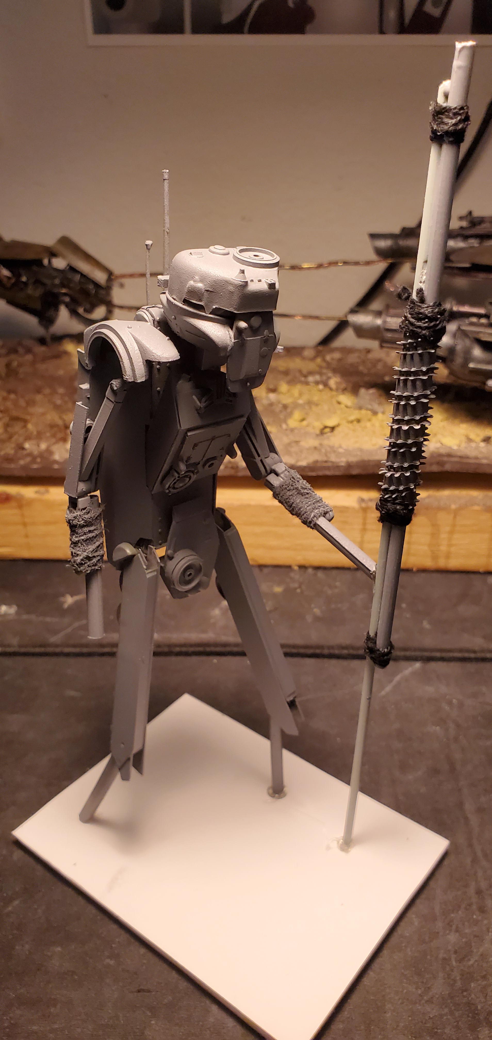 skele/hiver inspired kit bash Im working on r/Kenshi