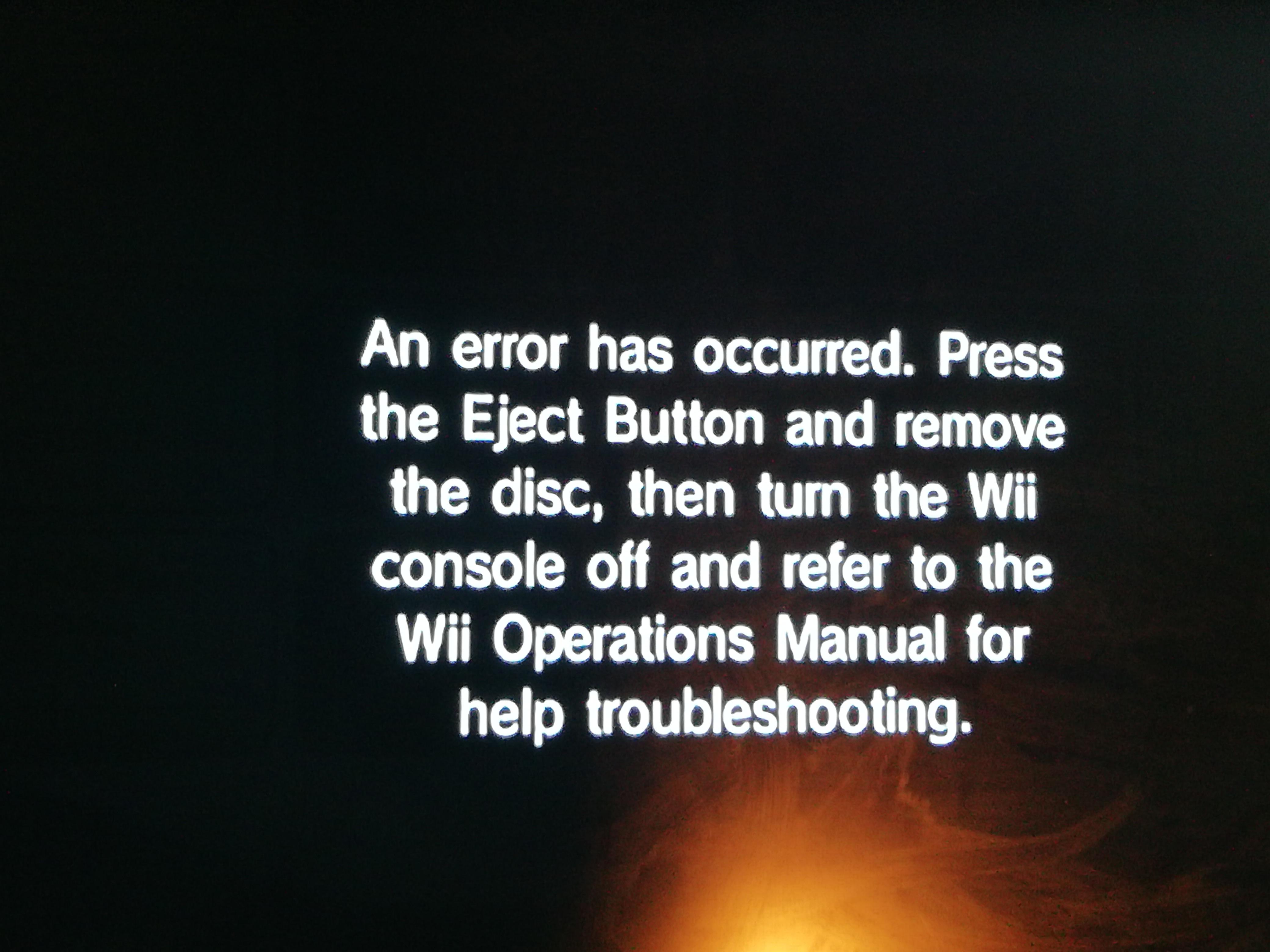 Does any1 know how to solve this issue? It's Mario Kart Wii and it