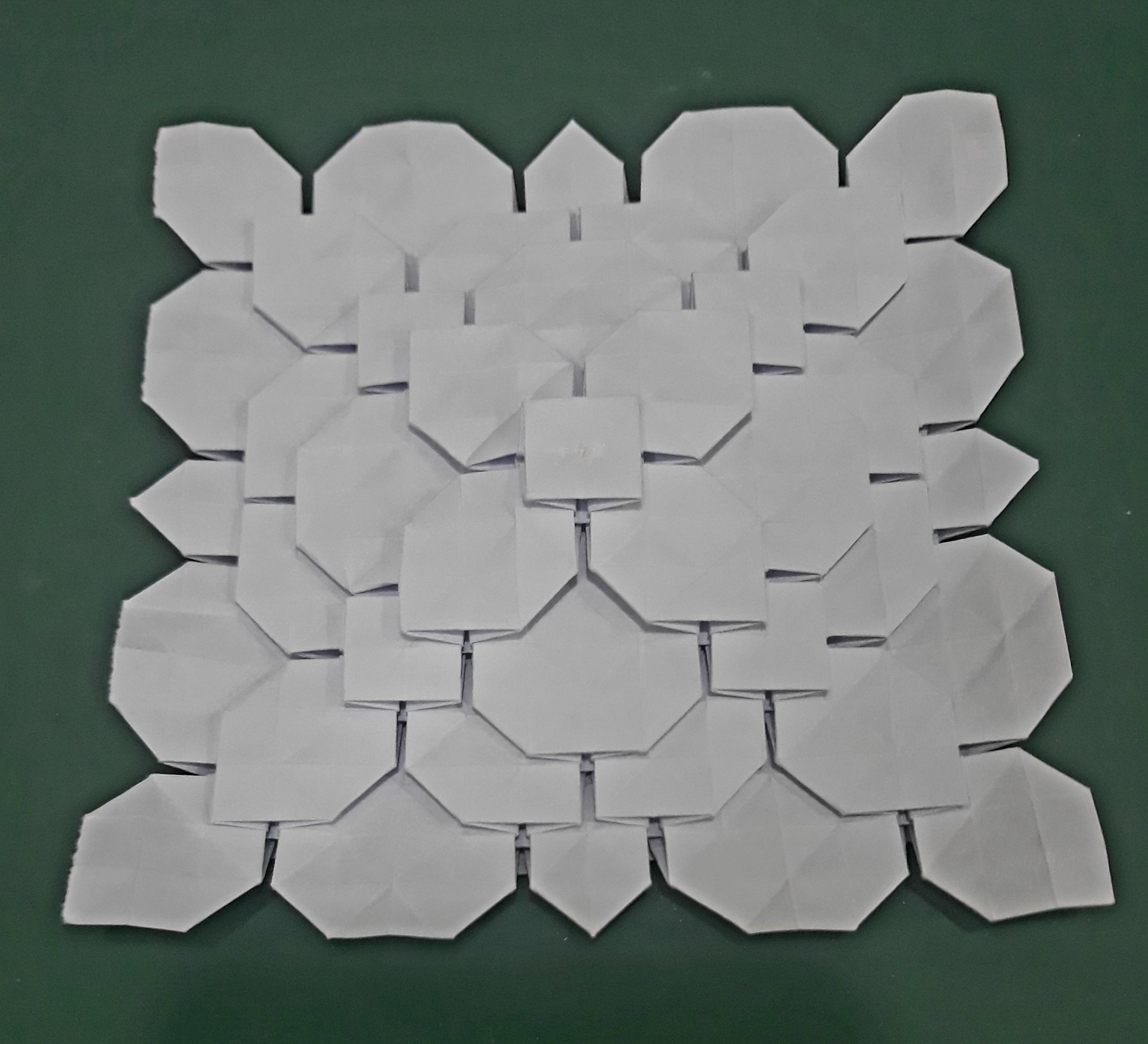 Finally folded this! Flower Tower by Shuzo Fujimoto. r/origami