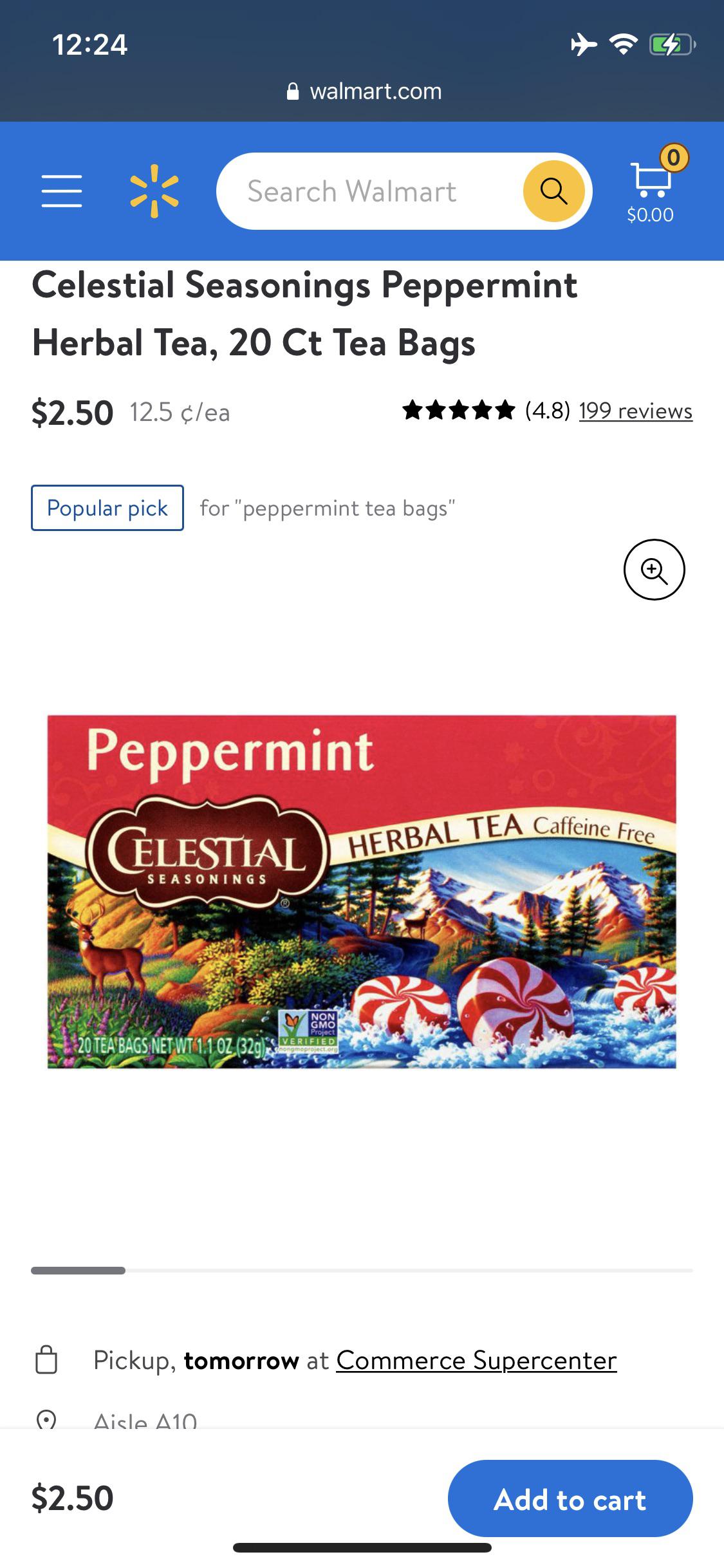 Does peppermint tea break fast? I hate taste of regular tea it makes me