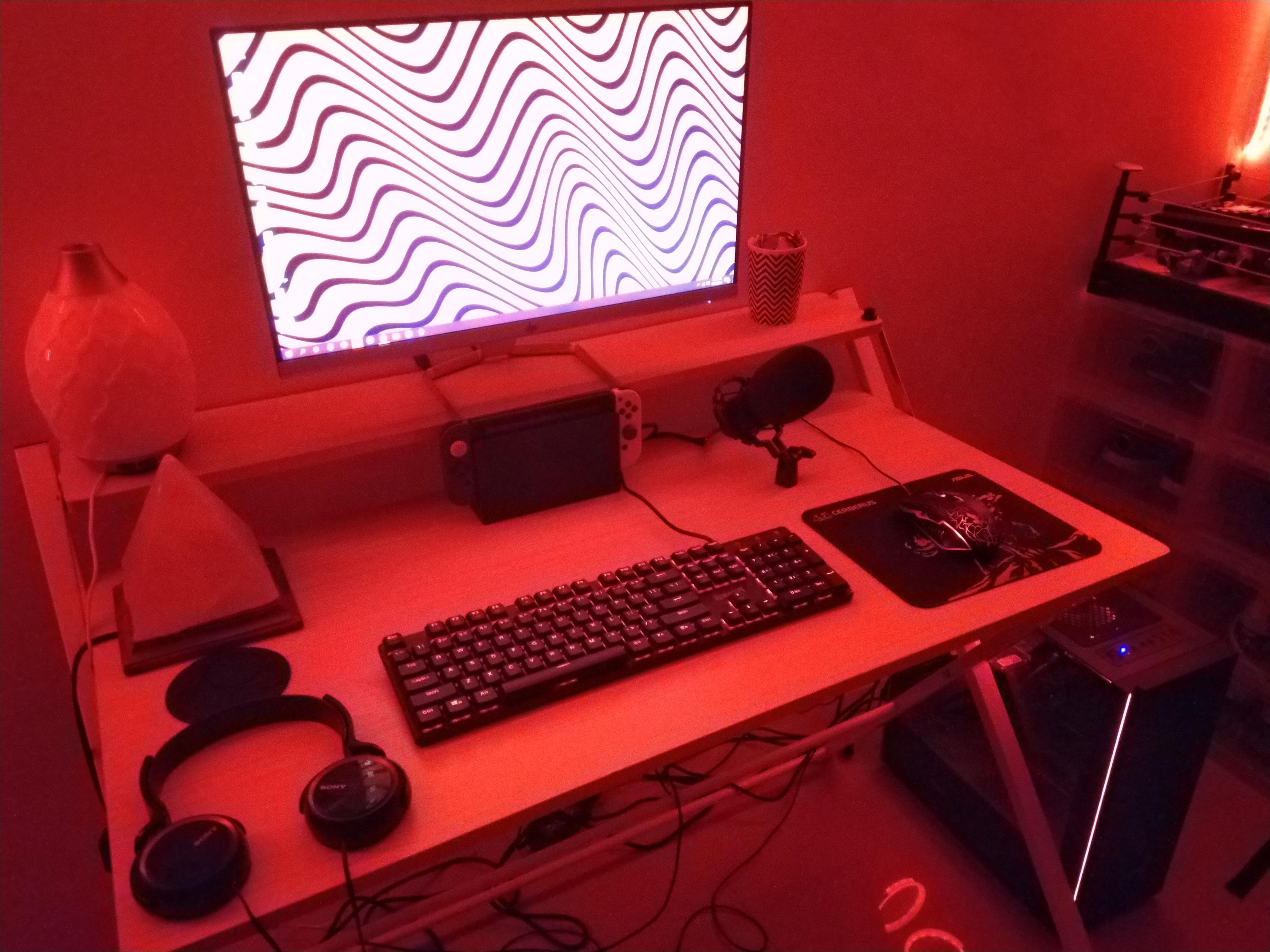 What do y'all think? My mic arm is coming soon. : r/battlestations