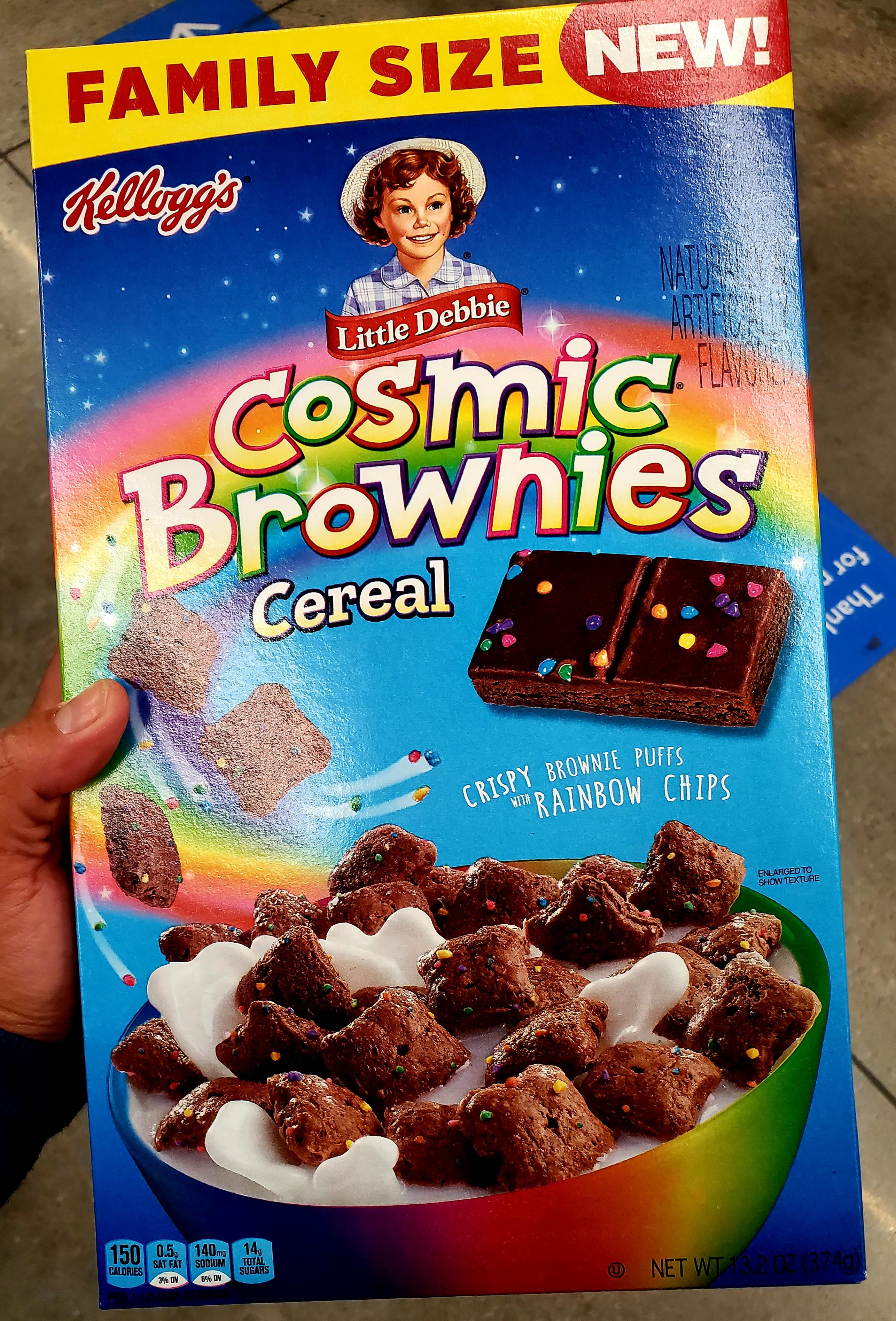 Little Debbie strikes again Cosmic Brownies Cereal. r