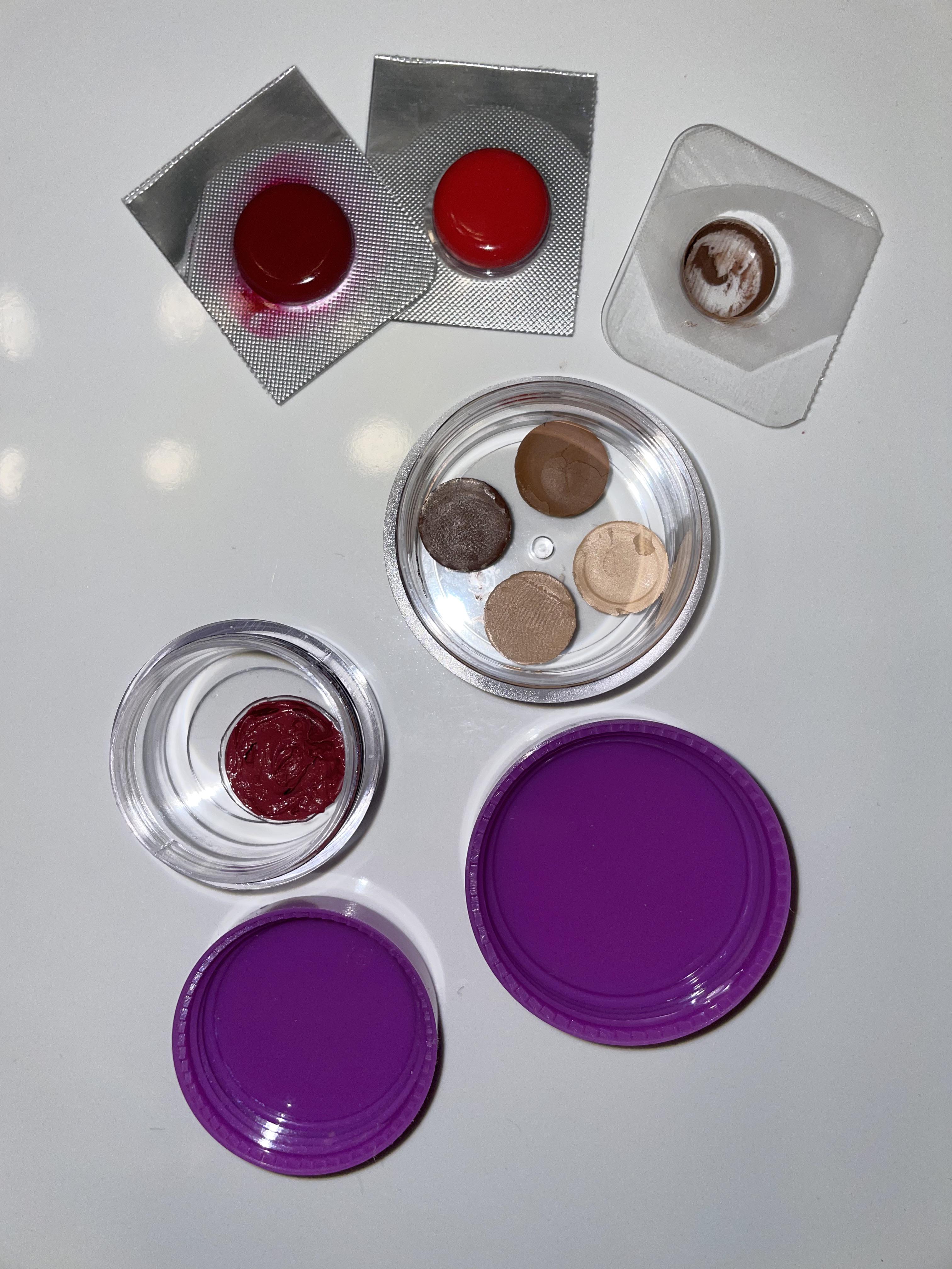 cosmetic sample storage tip use travel containers from the drugstore
