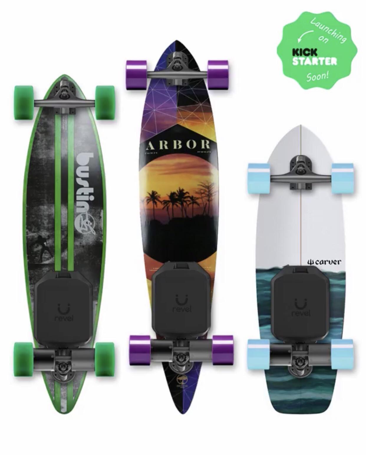 Revel Boards new direct drive board ElectricSkateboarding