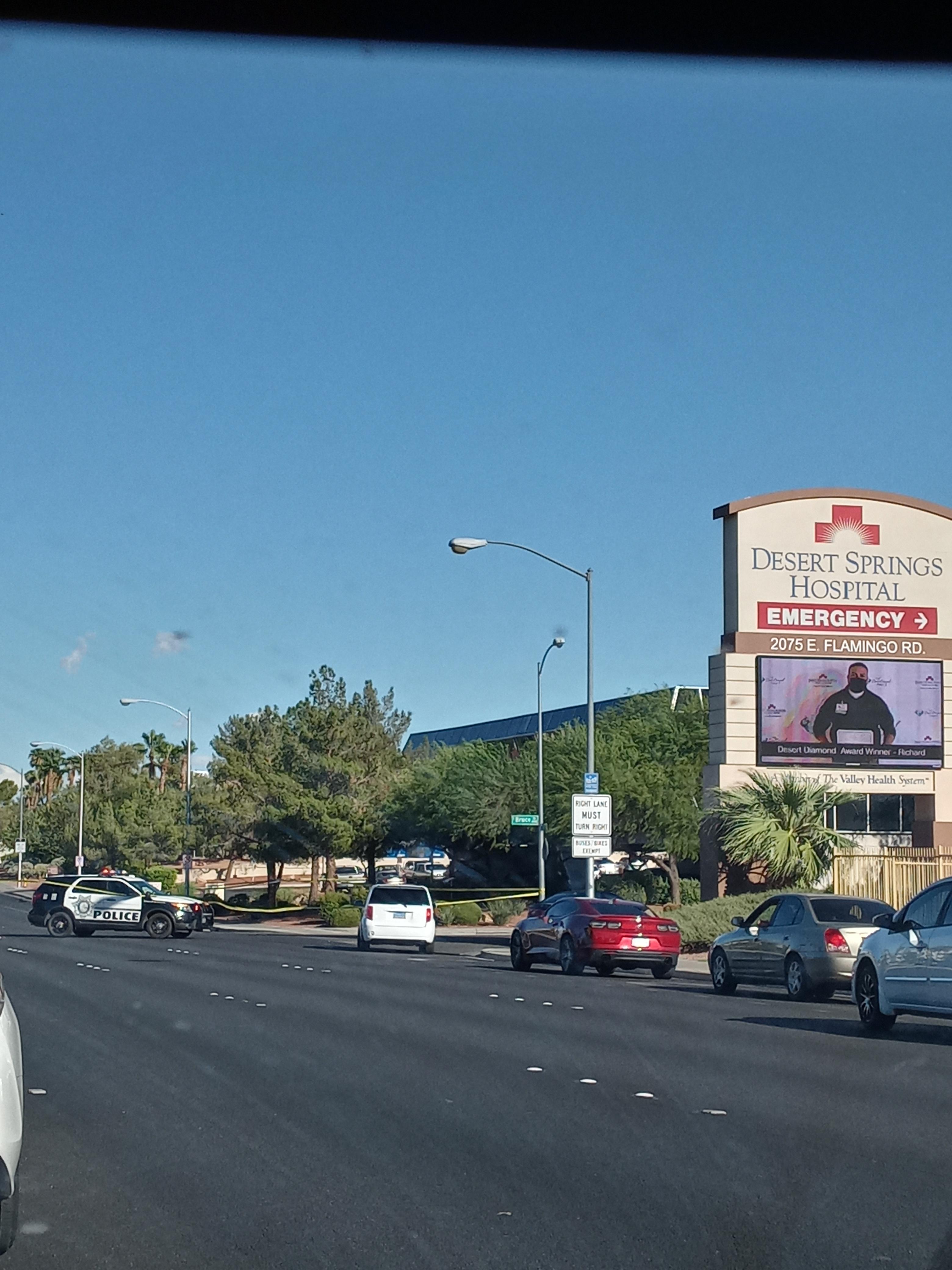 Desert Springs Hospital has the road closed off. find detours r/LasVegas