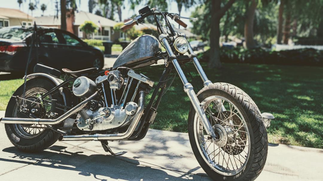 TrackerDie Damper Kit Installed 1977 XLCH r/choppers